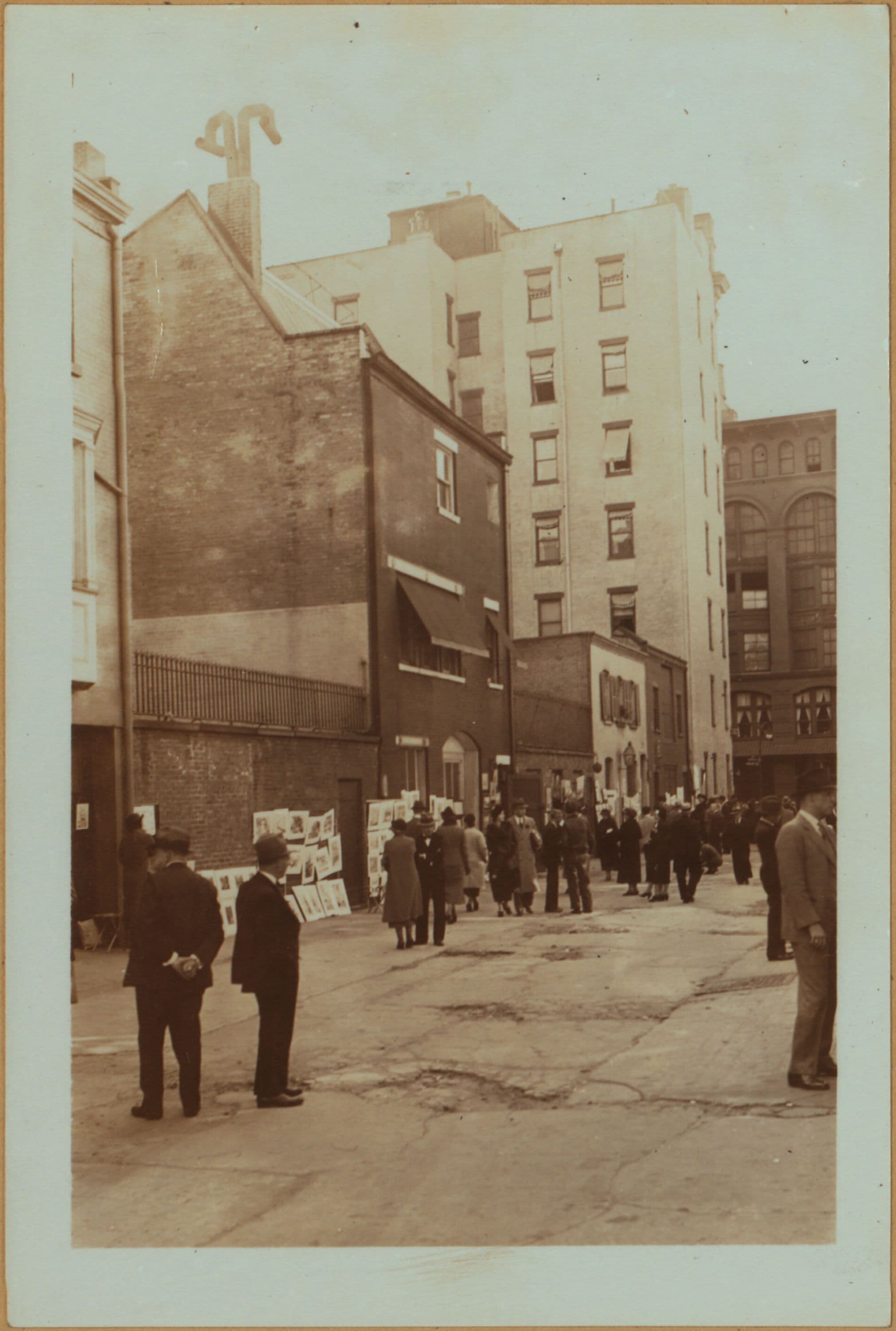 Artists and poets - Greenwich Village.