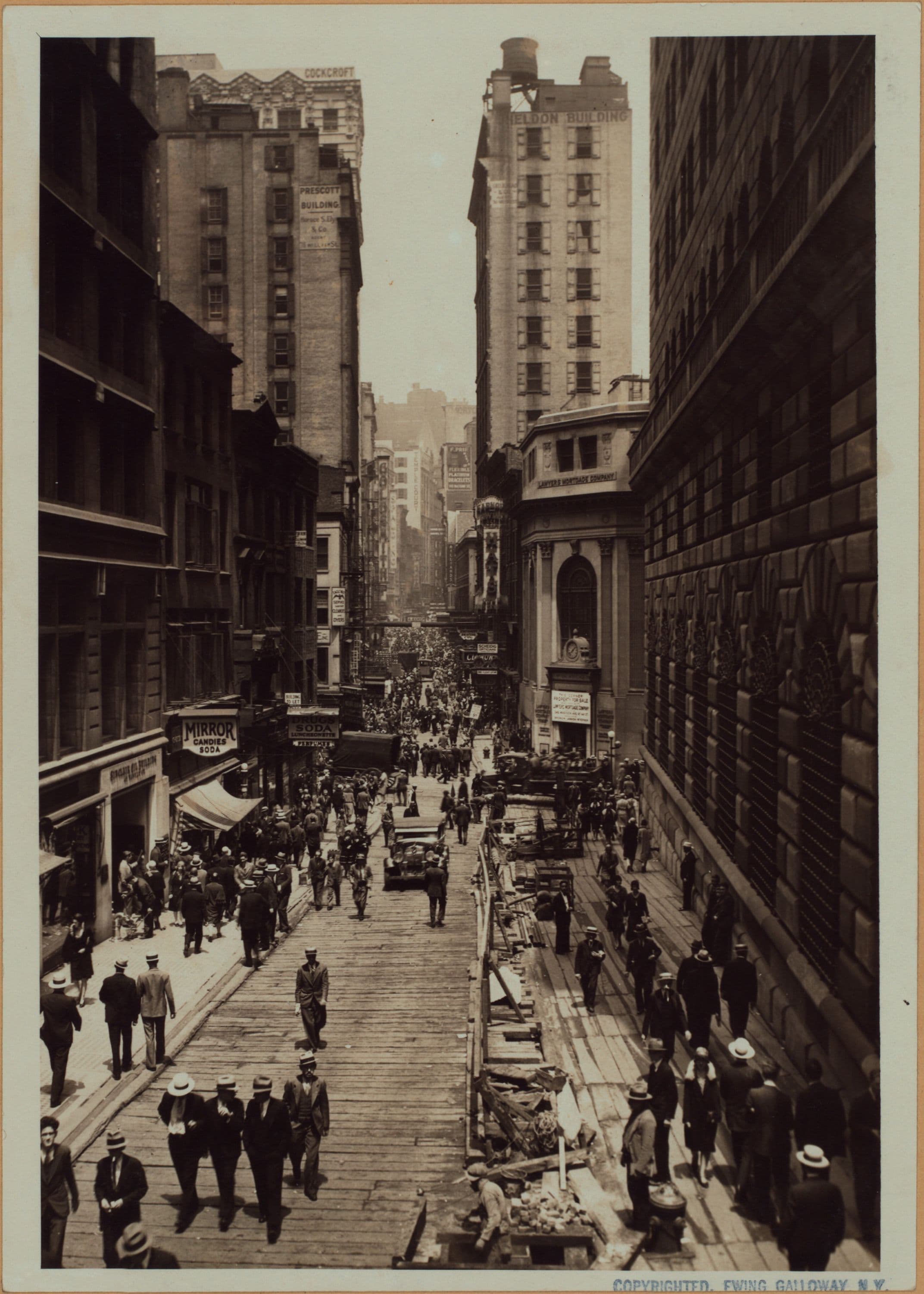 Manhattan: Nassau Street - Maiden Lane