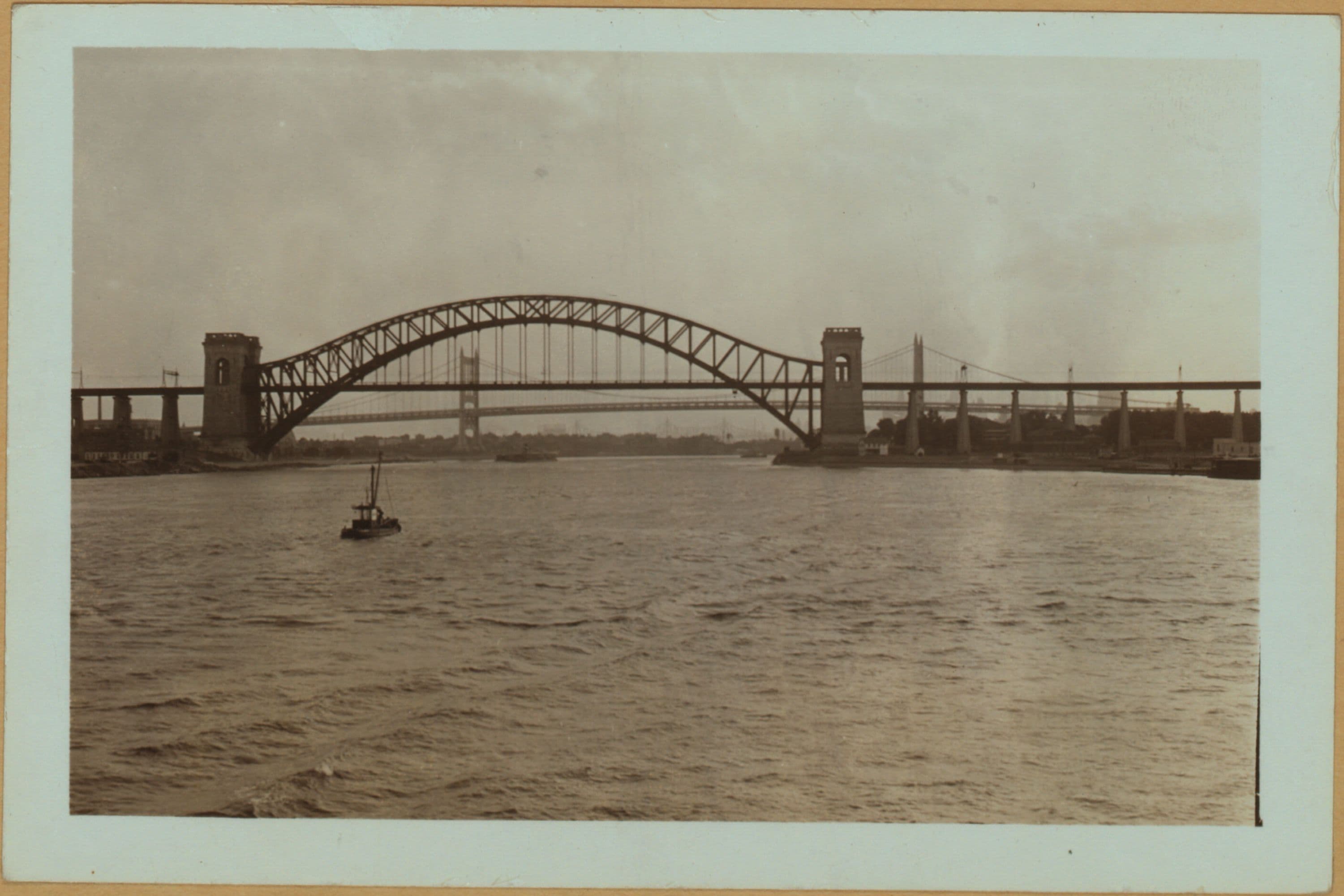 Bridges - Triborough and Hell Gate Bridges - [Wards Island - Astoria, Queens.]
