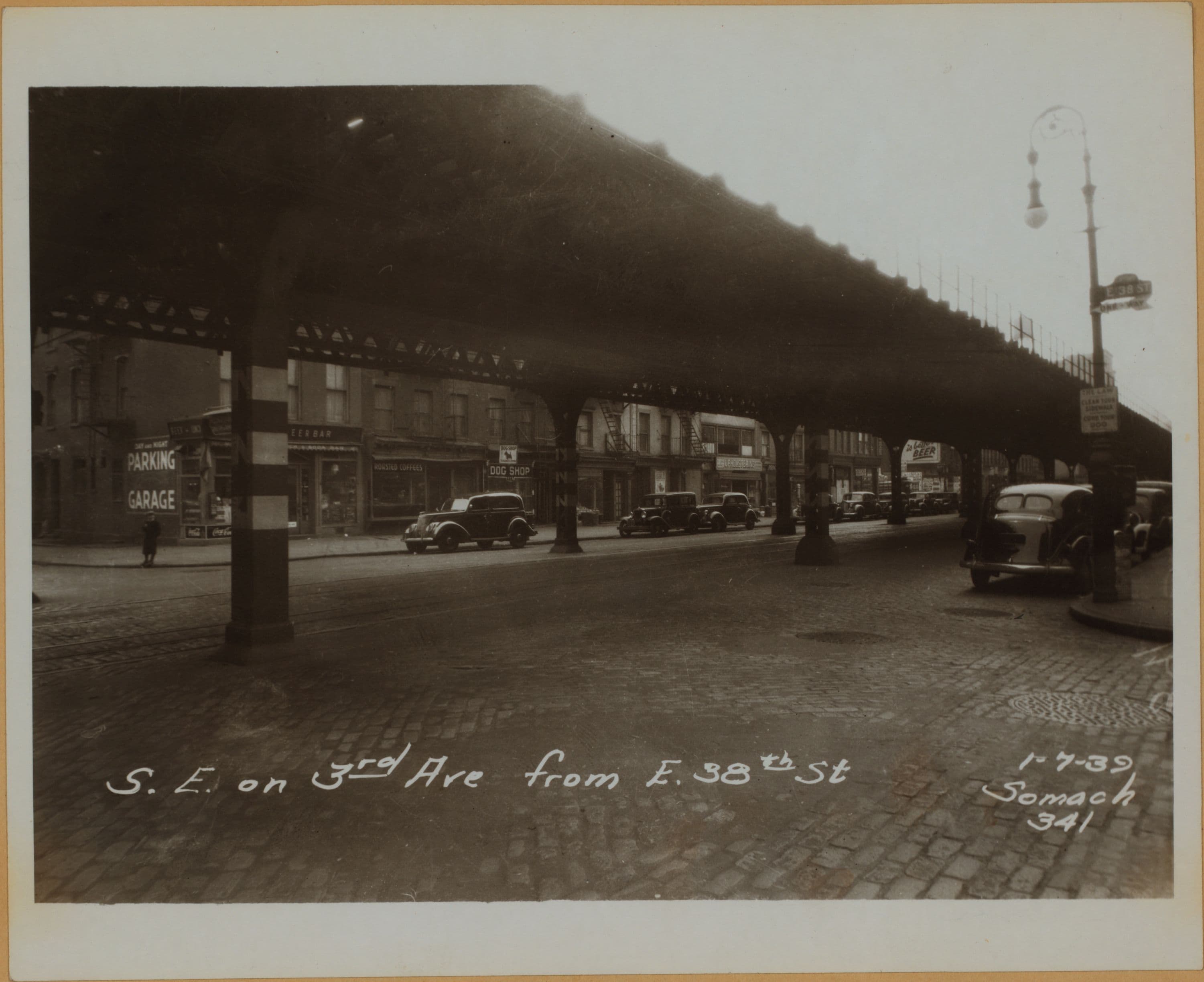 Manhattan: 3rd Avenue - 37th Street (East), 1939