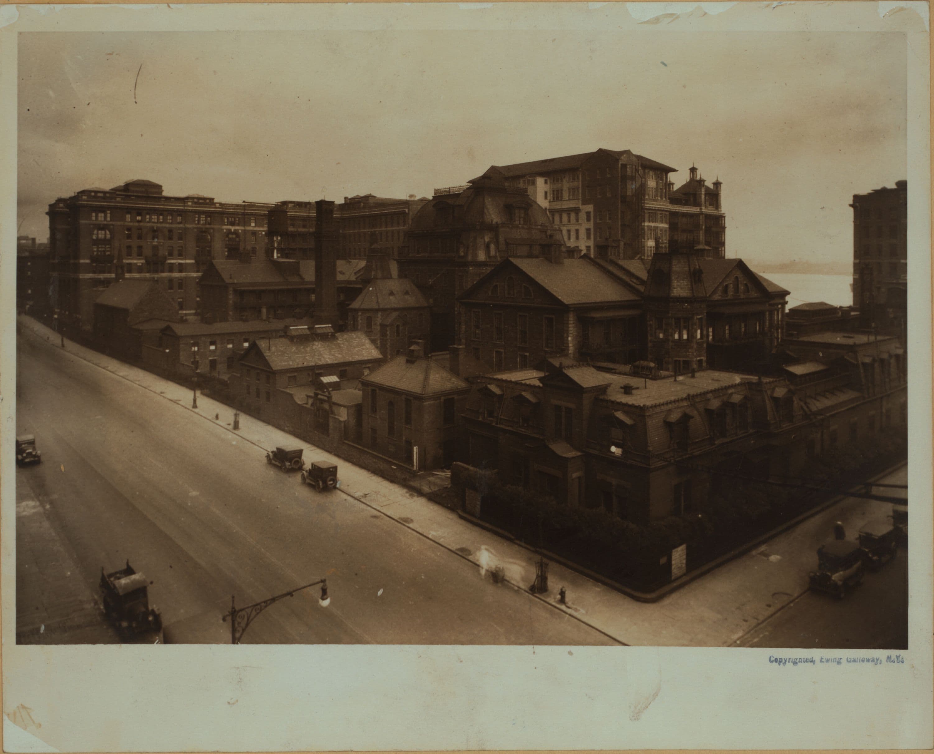 Hospitals - Bellevue Hospital [operated by the city for the poor sick and those picked up in the streets.]