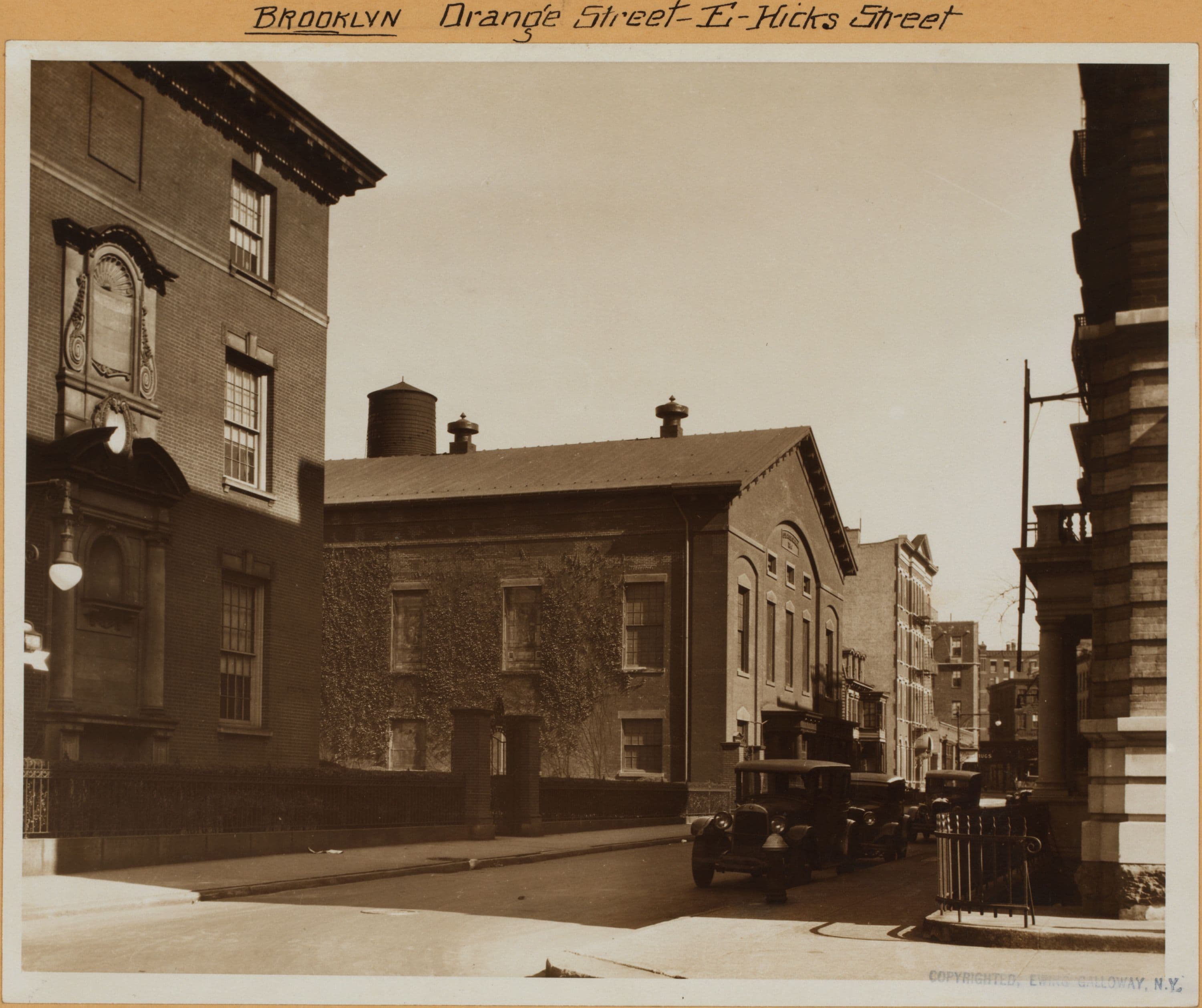 Brooklyn: Orange Street - Hicks Street