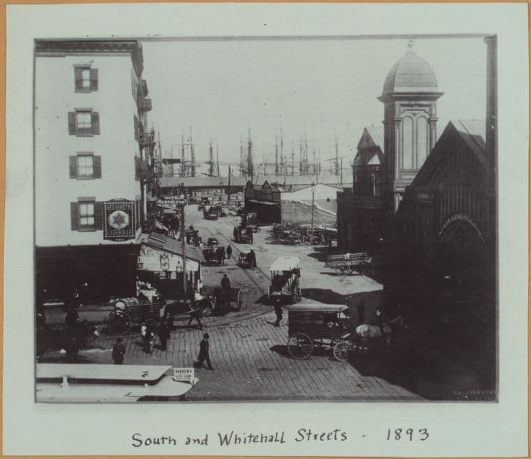 Manhattan: South Street - Whitehall Street, 1893–1927