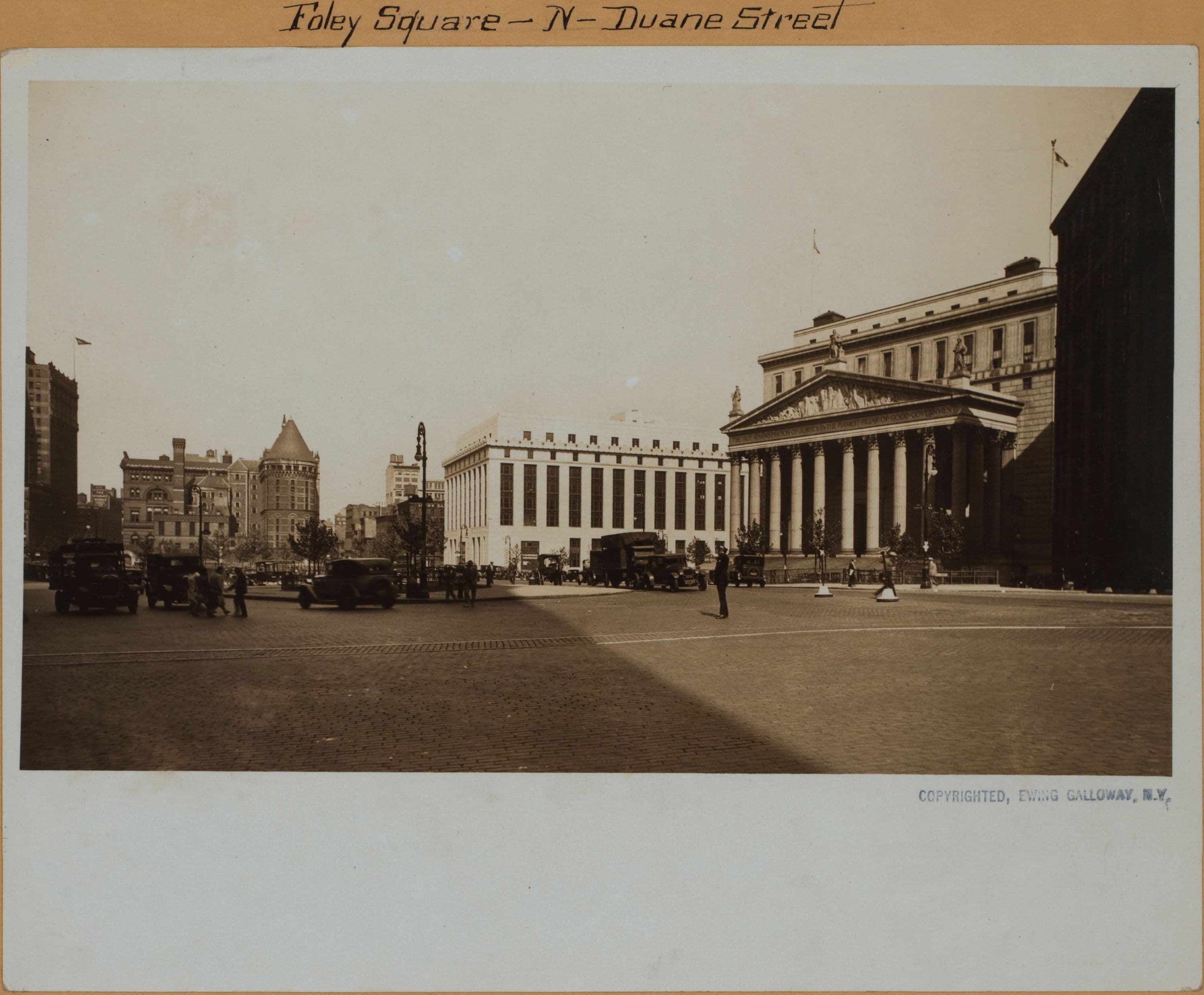 Manhattan: Foley Square - Centre Street