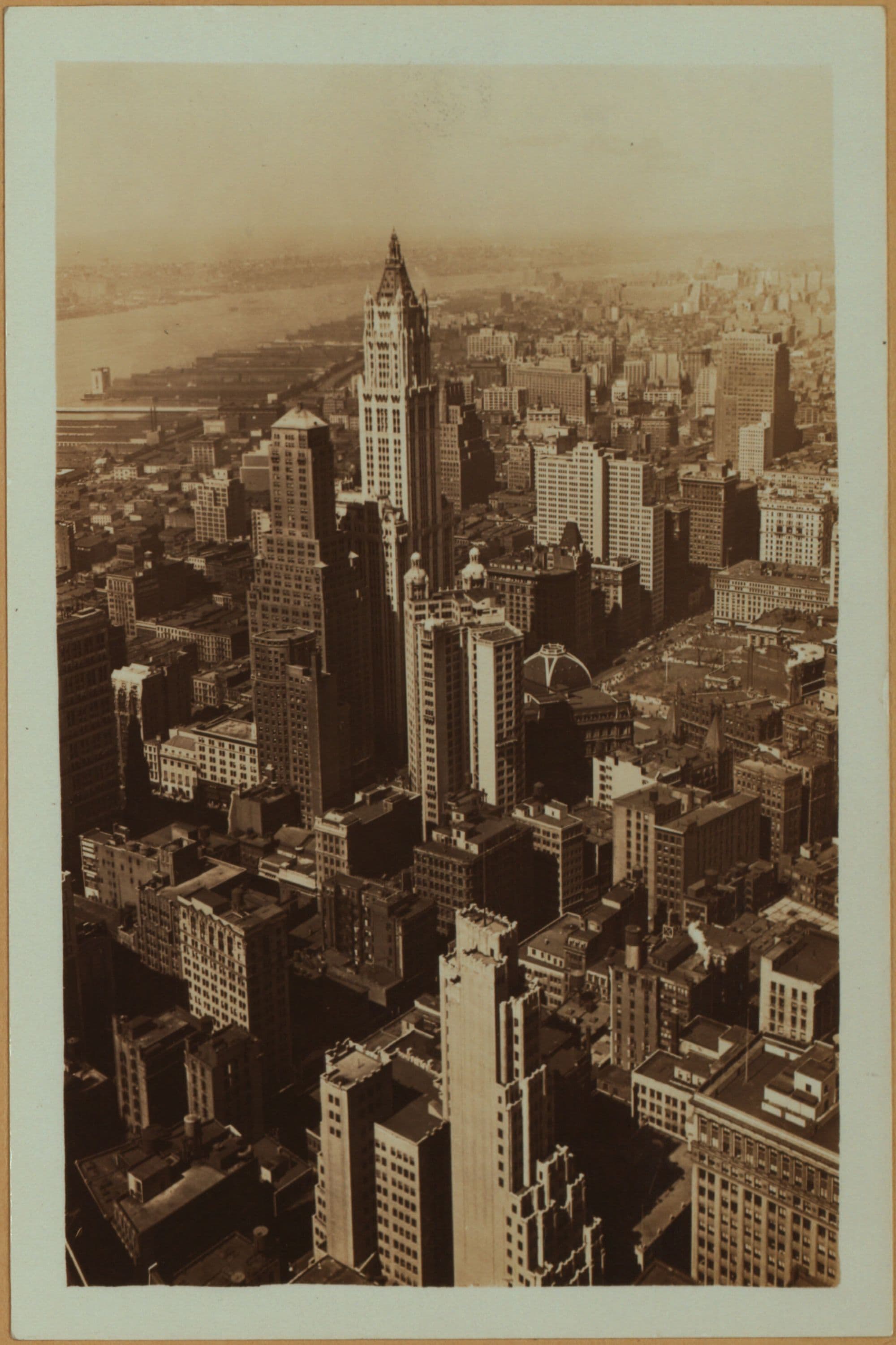 General view - [Manhattan - Between Pine and Cedar Streets - 60 Wall Street Tower (Northwest).]