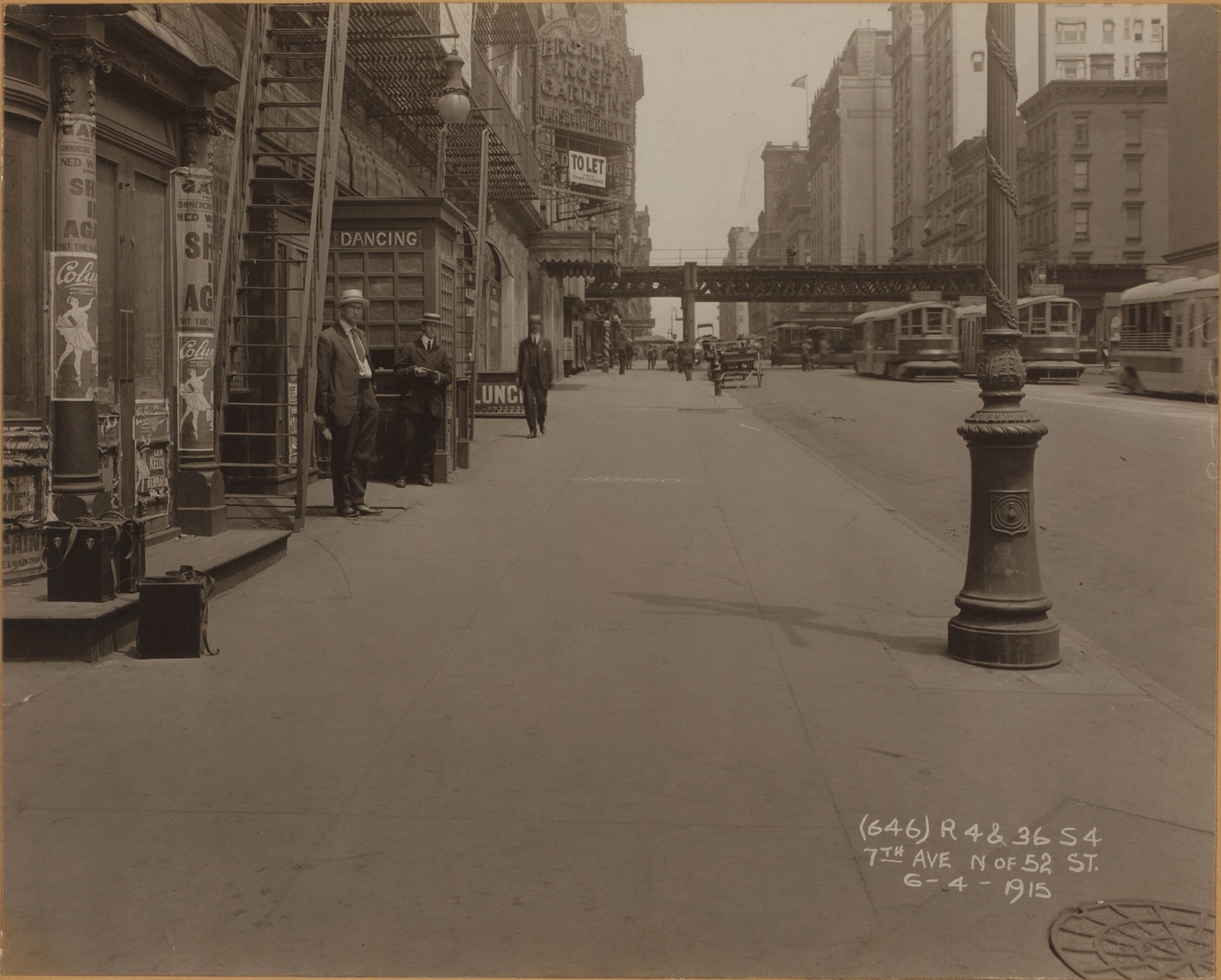 Manhattan: 7th Avenue - 52nd Street, 1915