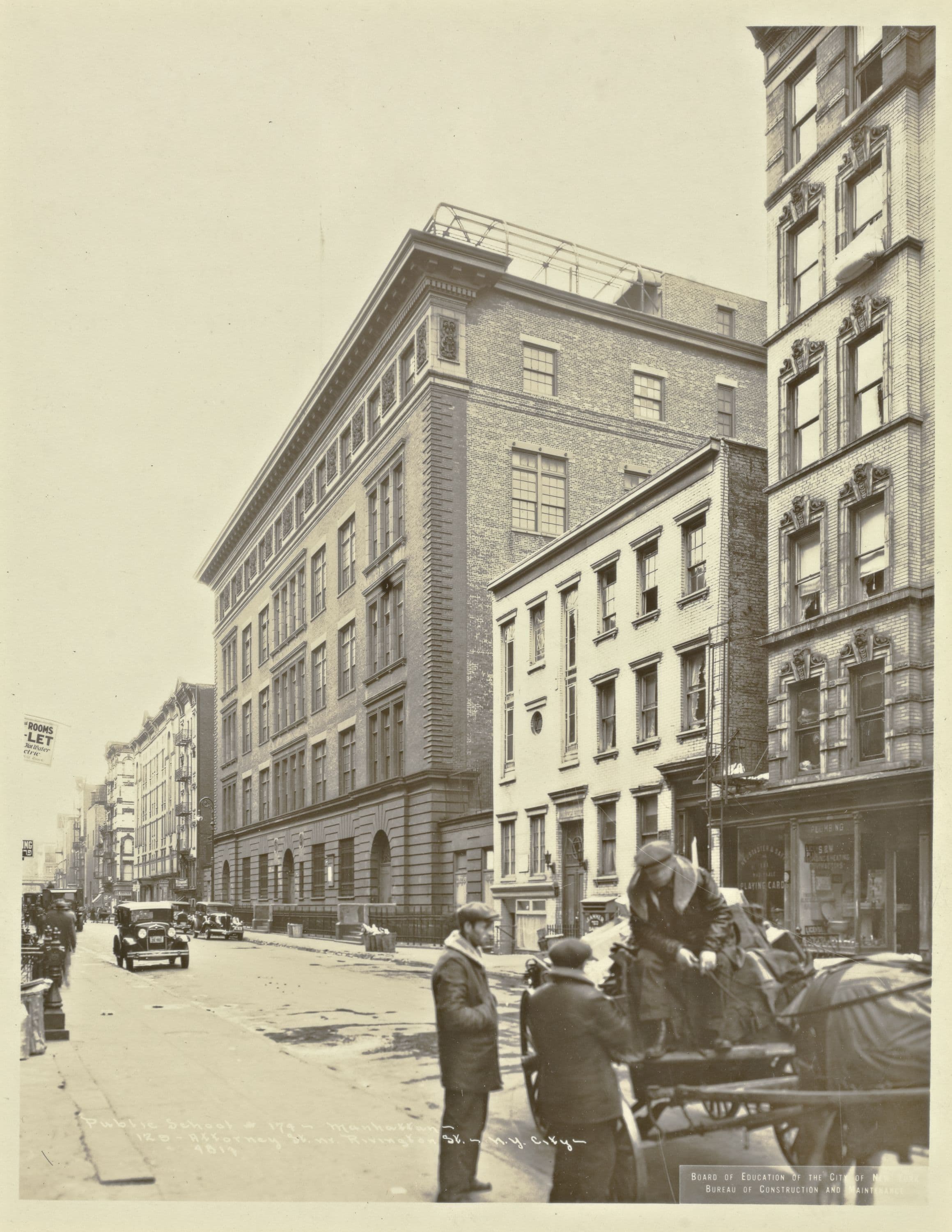 Manhattan: Attorney Street - Rivington Street, 1920
