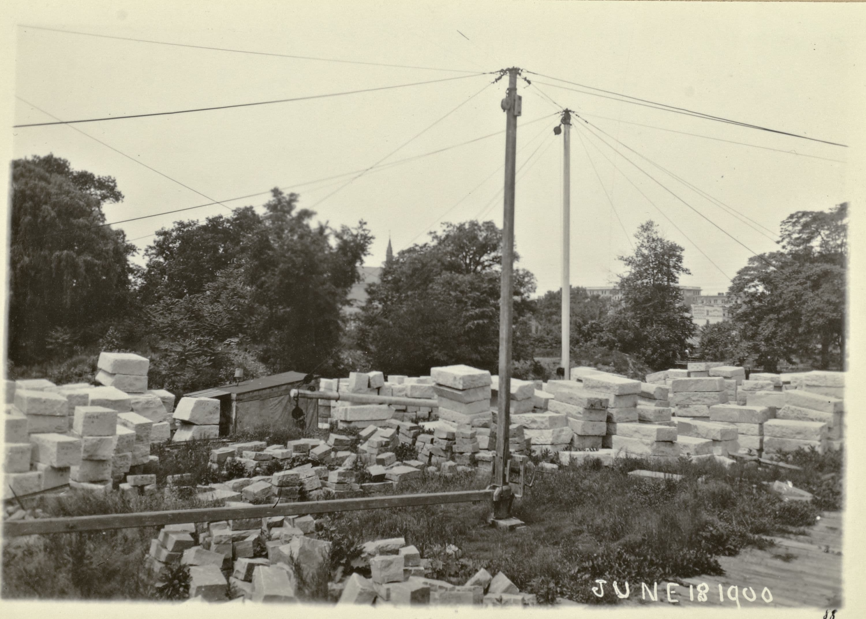 Manhattan: Amsterdam Avenue - Cathedral Parkway, 1900