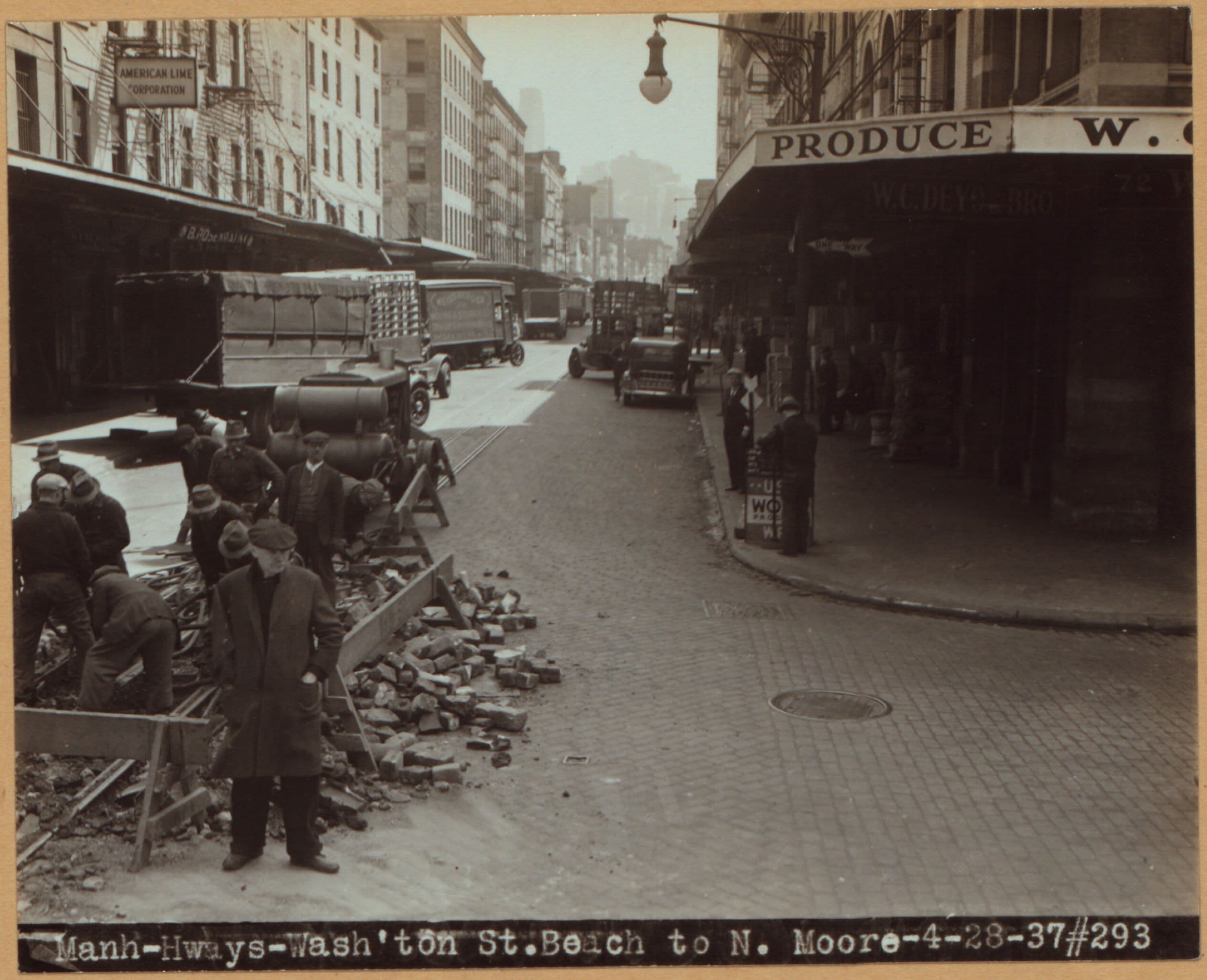 Manhattan: Washington Street - Beach Street