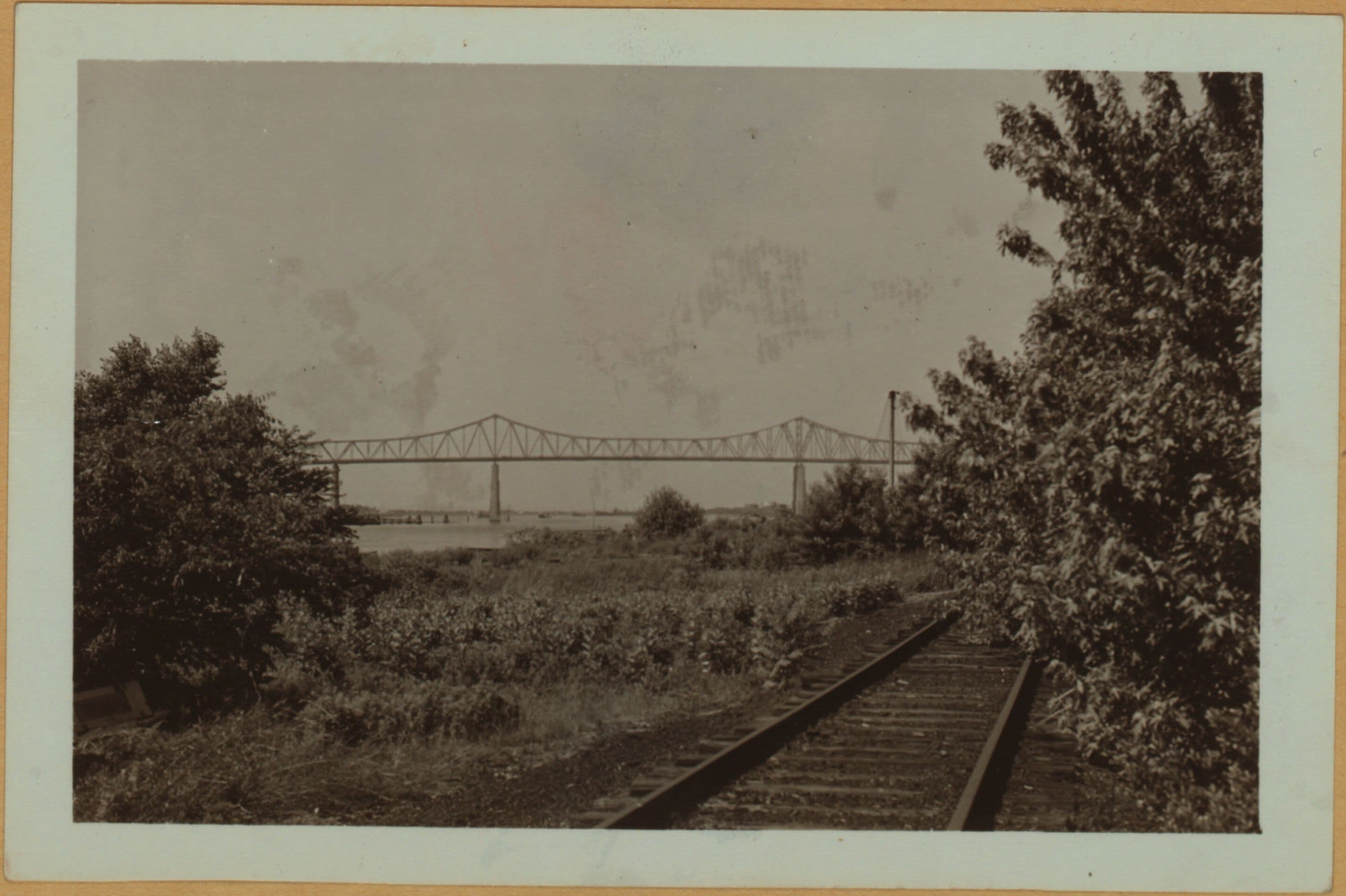 Bridges - Outerbridge Crossing site - [Linking Tottenville, Staten Island to Perth Amboy, New Jersey.], 1929–1936