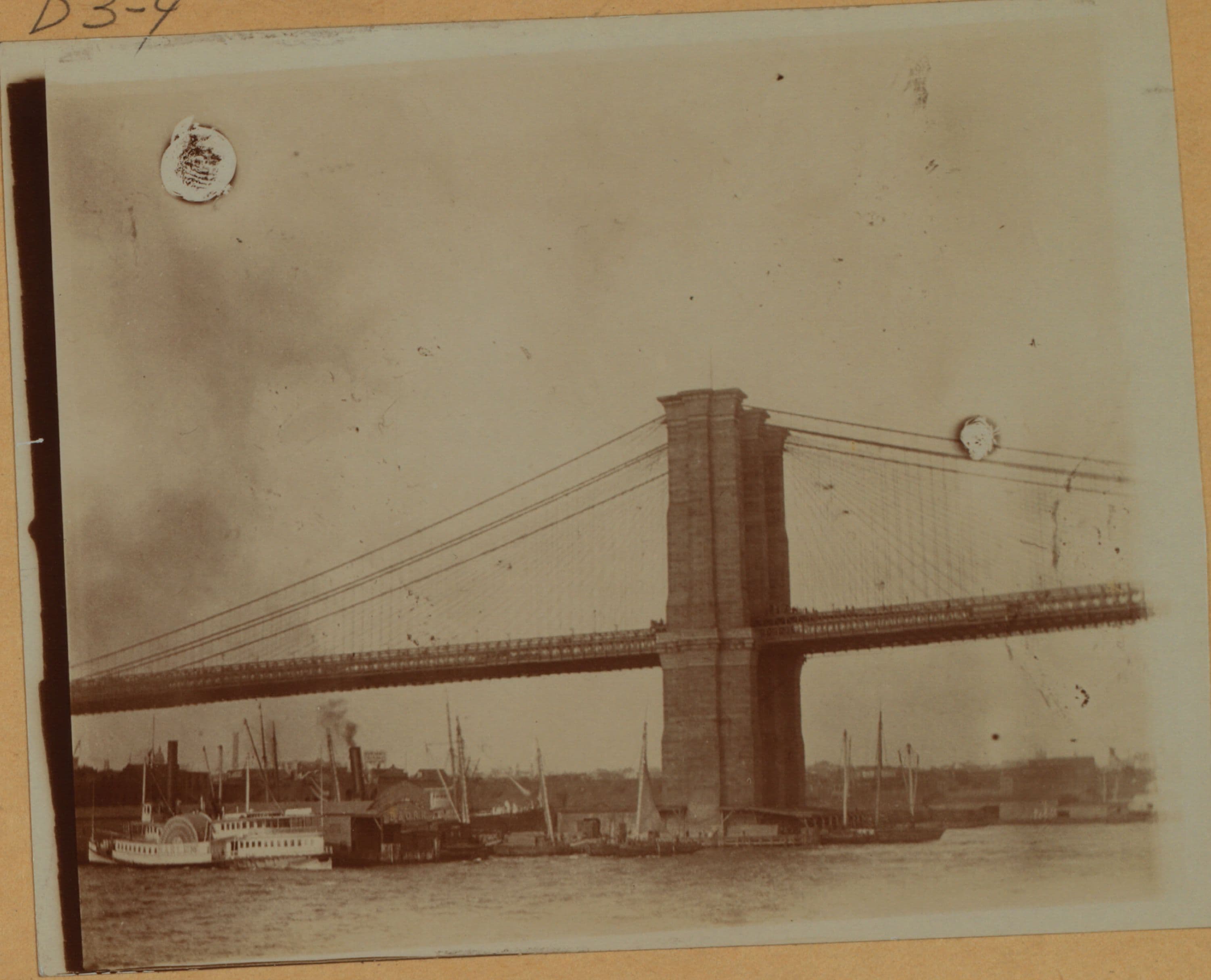 Bridges - Brooklyn Bridge - Manhattan approach.