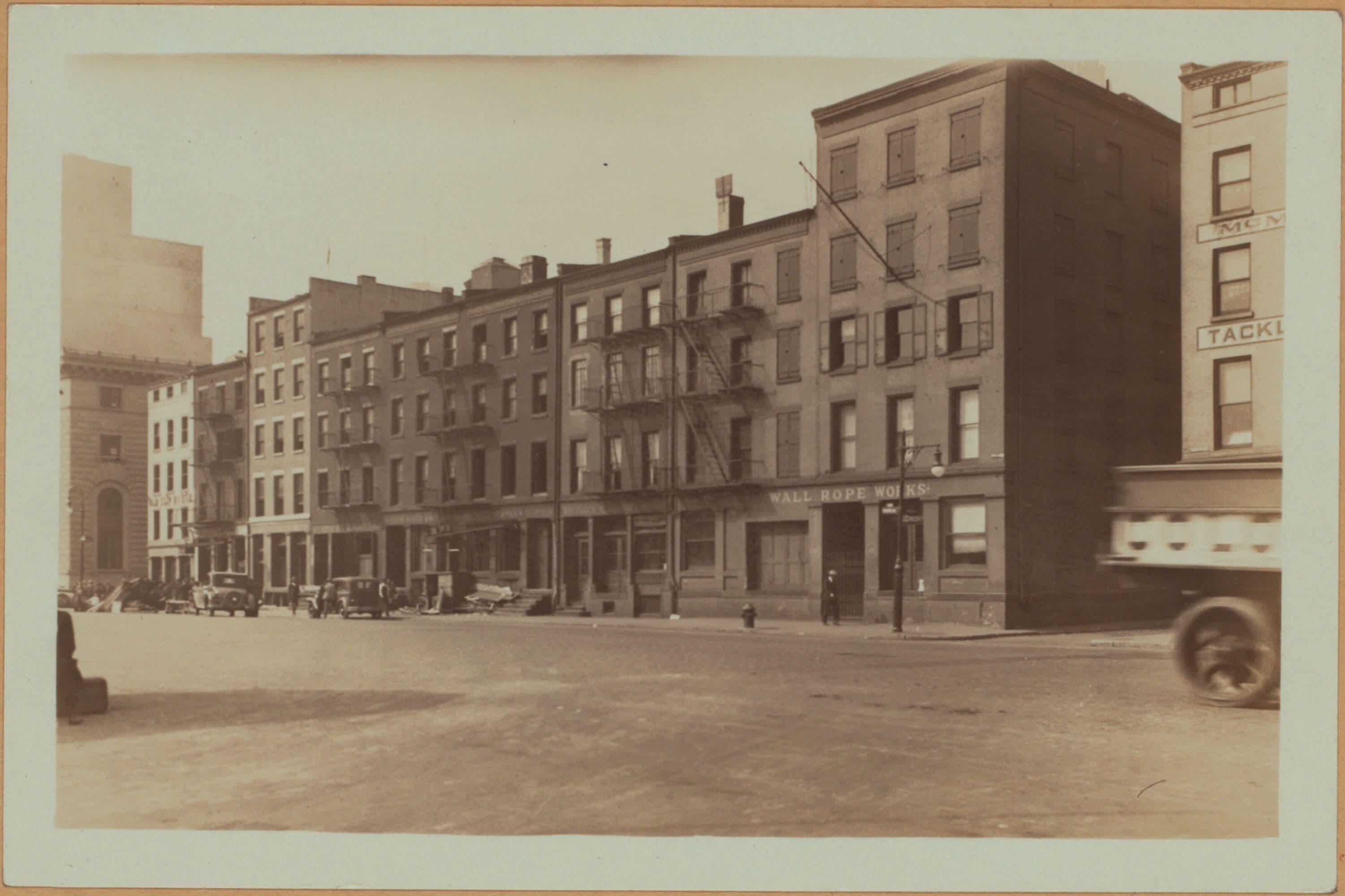 Manhattan: South Street - Old Slip, 1930