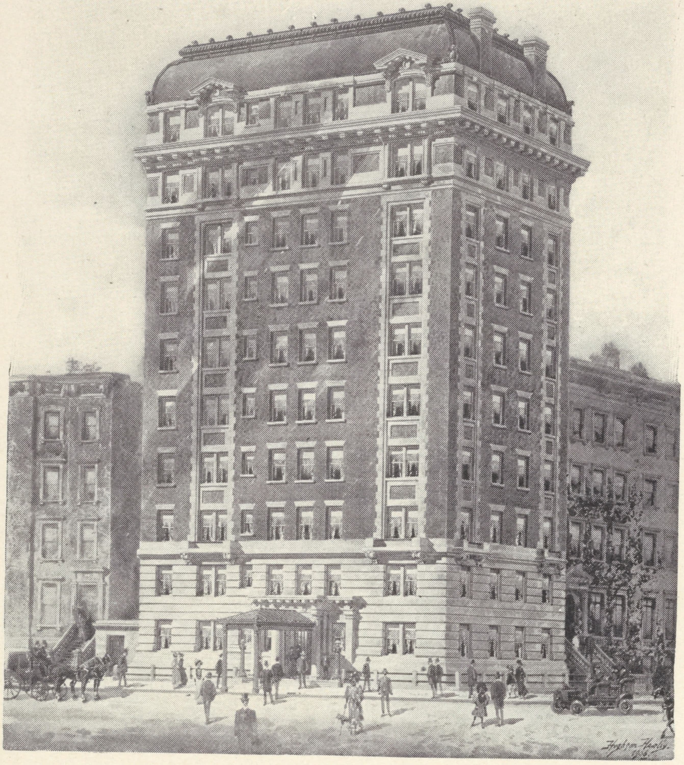 Apartment house No. 28 E. 55th Street, corner Madison Avenue ; Floor plan.