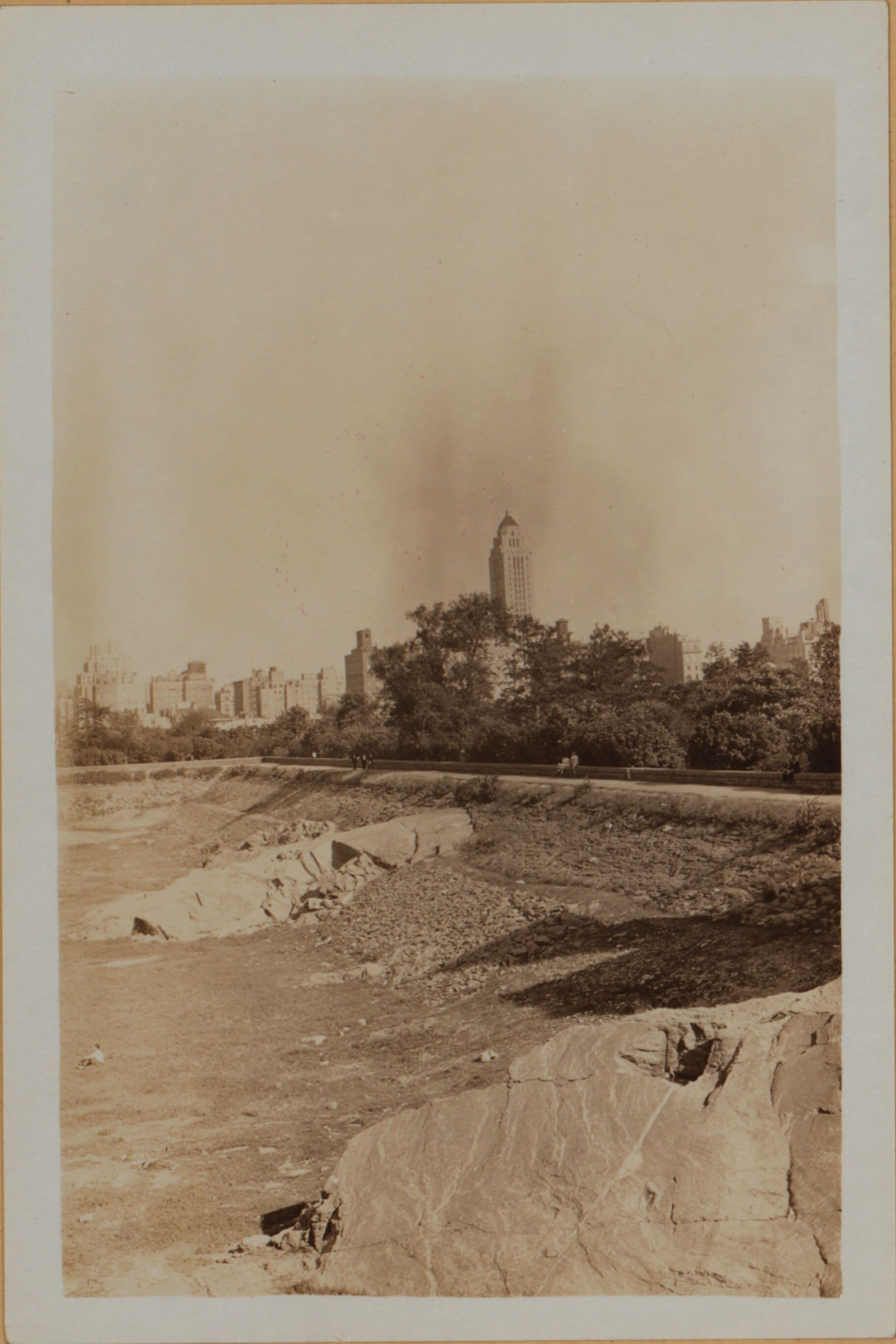 Manhattan: Central Park - Reservoirs - Lower reservoir.