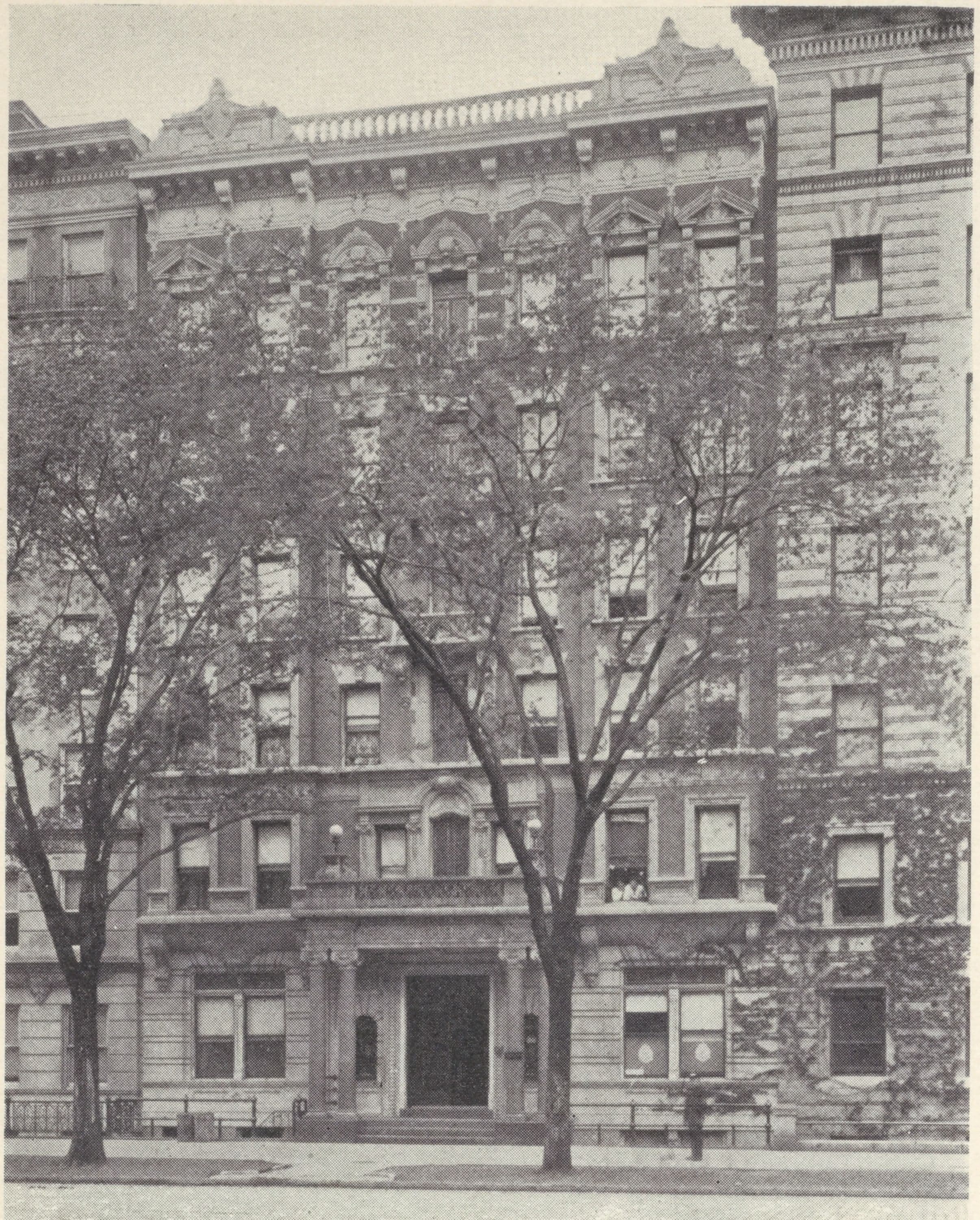 The Rochambeau, 1858-1860 Seventh Avenue; Plan of first floor; Plan of upper floors.