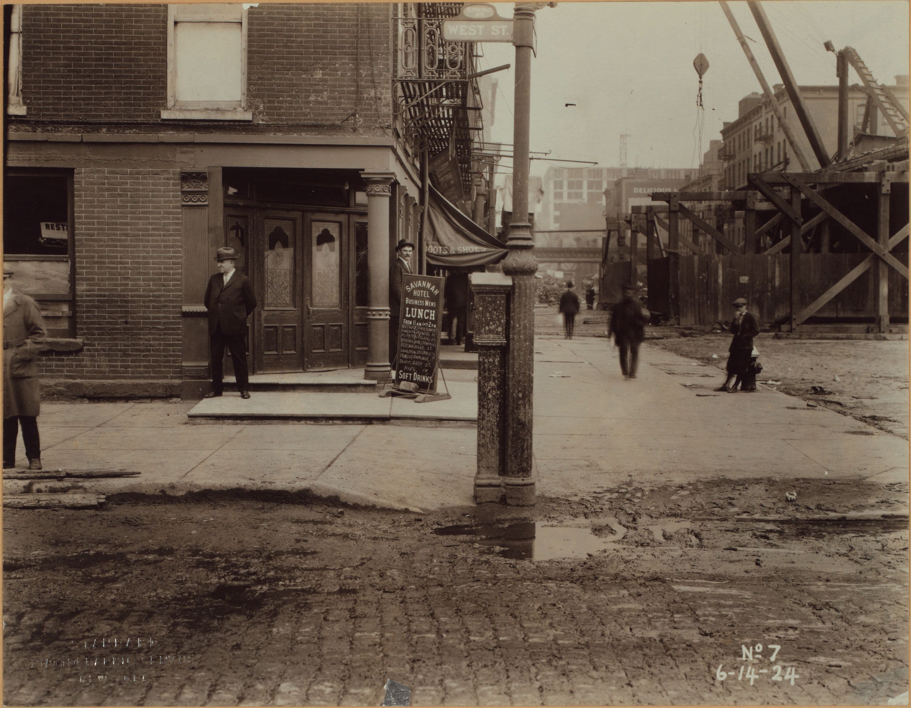 Manhattan: West Street - Spring Street