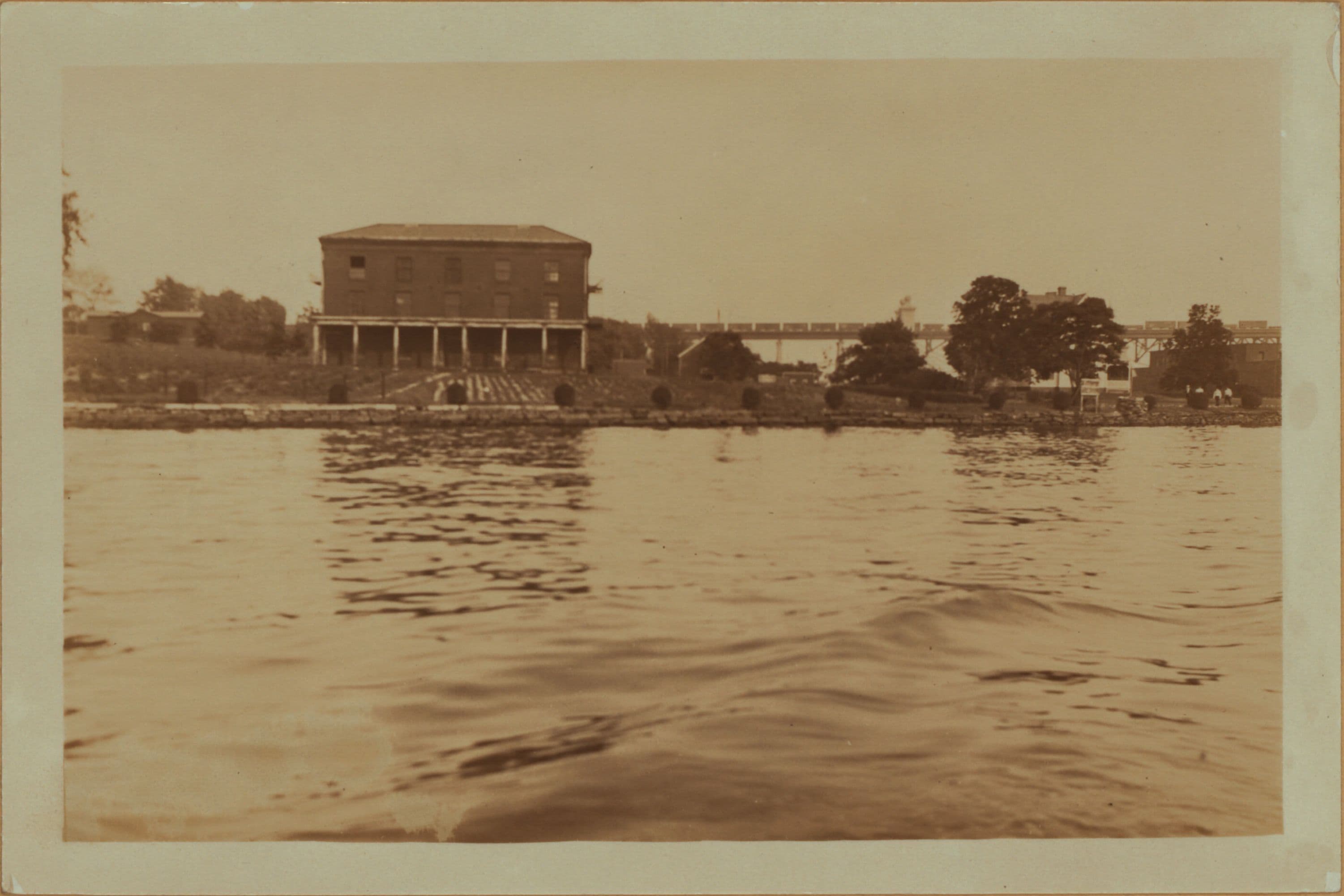 Randall's Island - Ferry Ship.