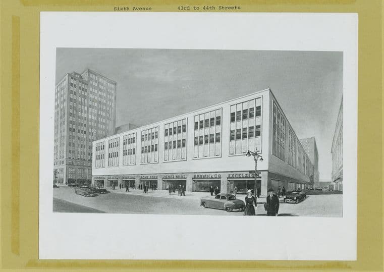 Sixth Avenue - 43rd Street - 44th Street