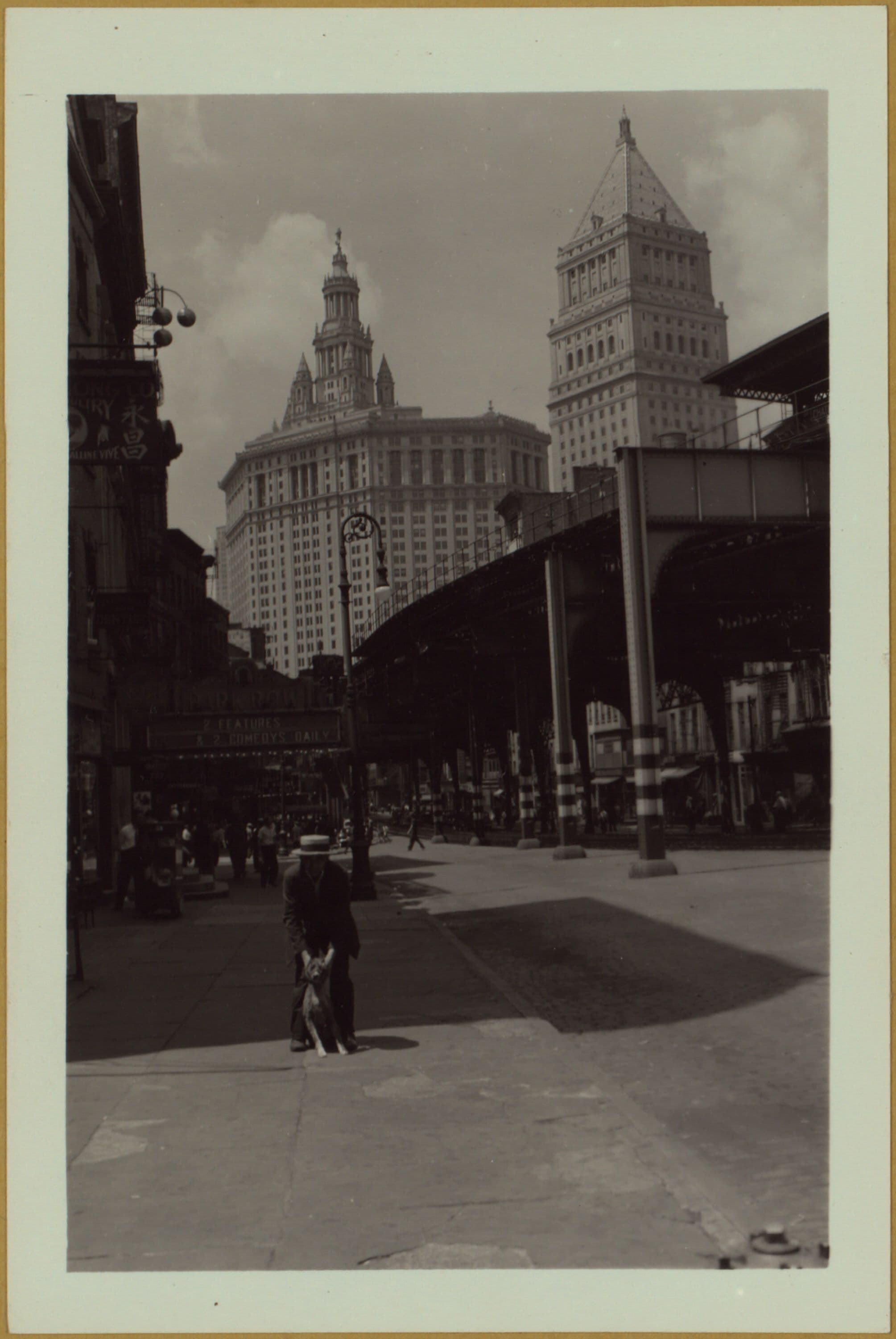 Manhattan: Park Row - New Bowery, 1941