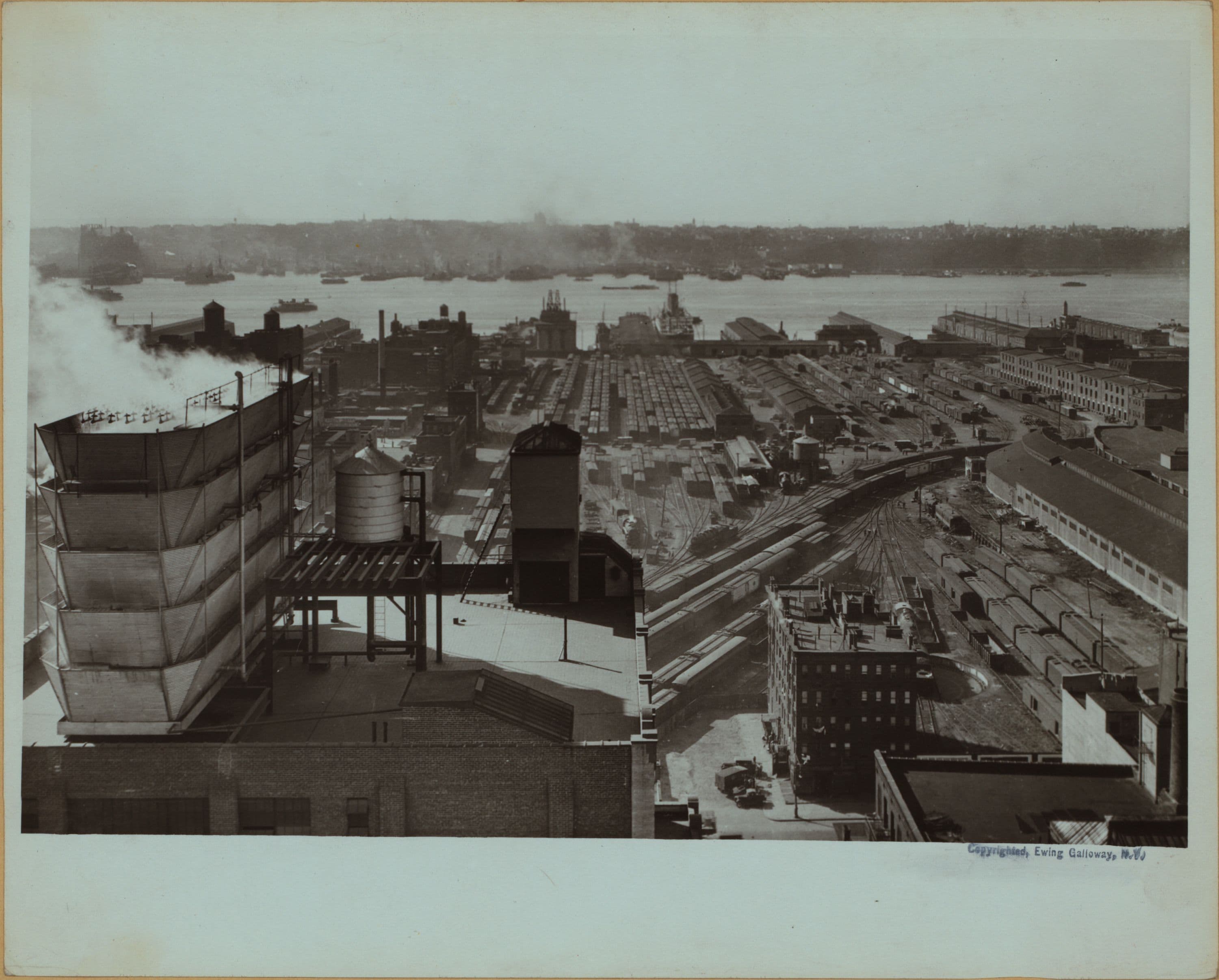 General view - Midtown Manhattan - West side., 1929