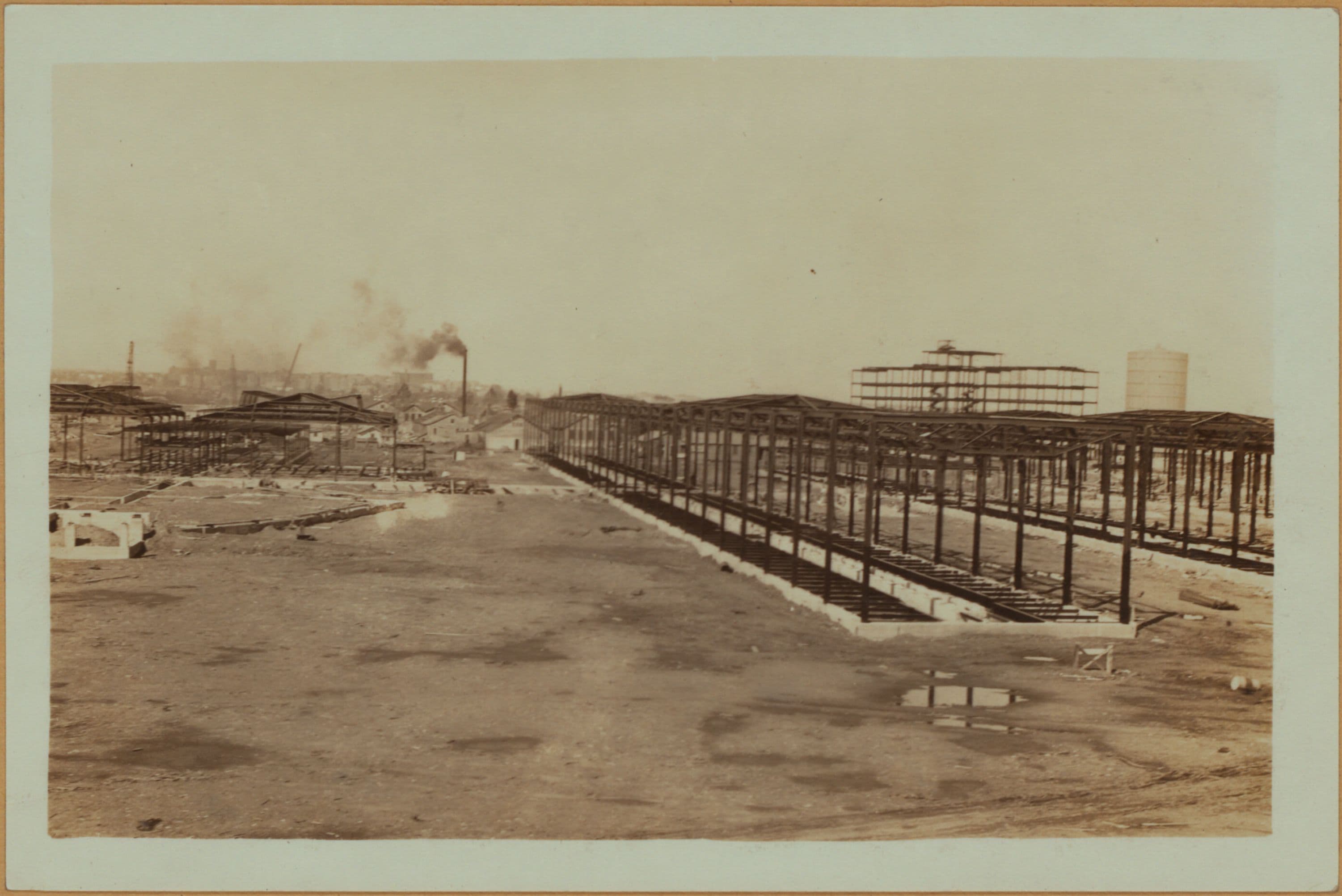 Islands - Rikers Island - Framework for new prison.