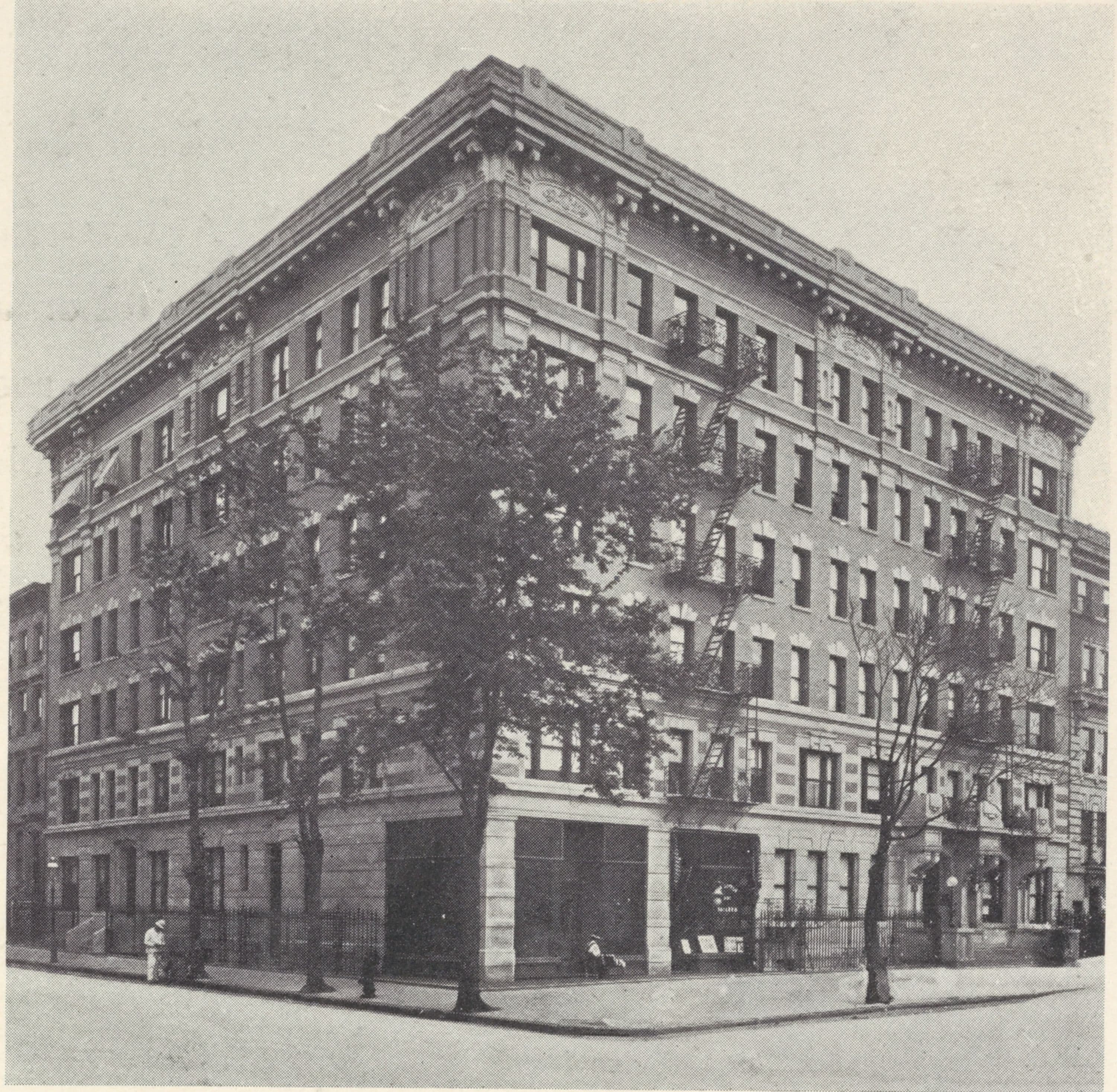Hawarden Hall, 2100-2106 Fifth Avenue, northwest corner 129th Street.
