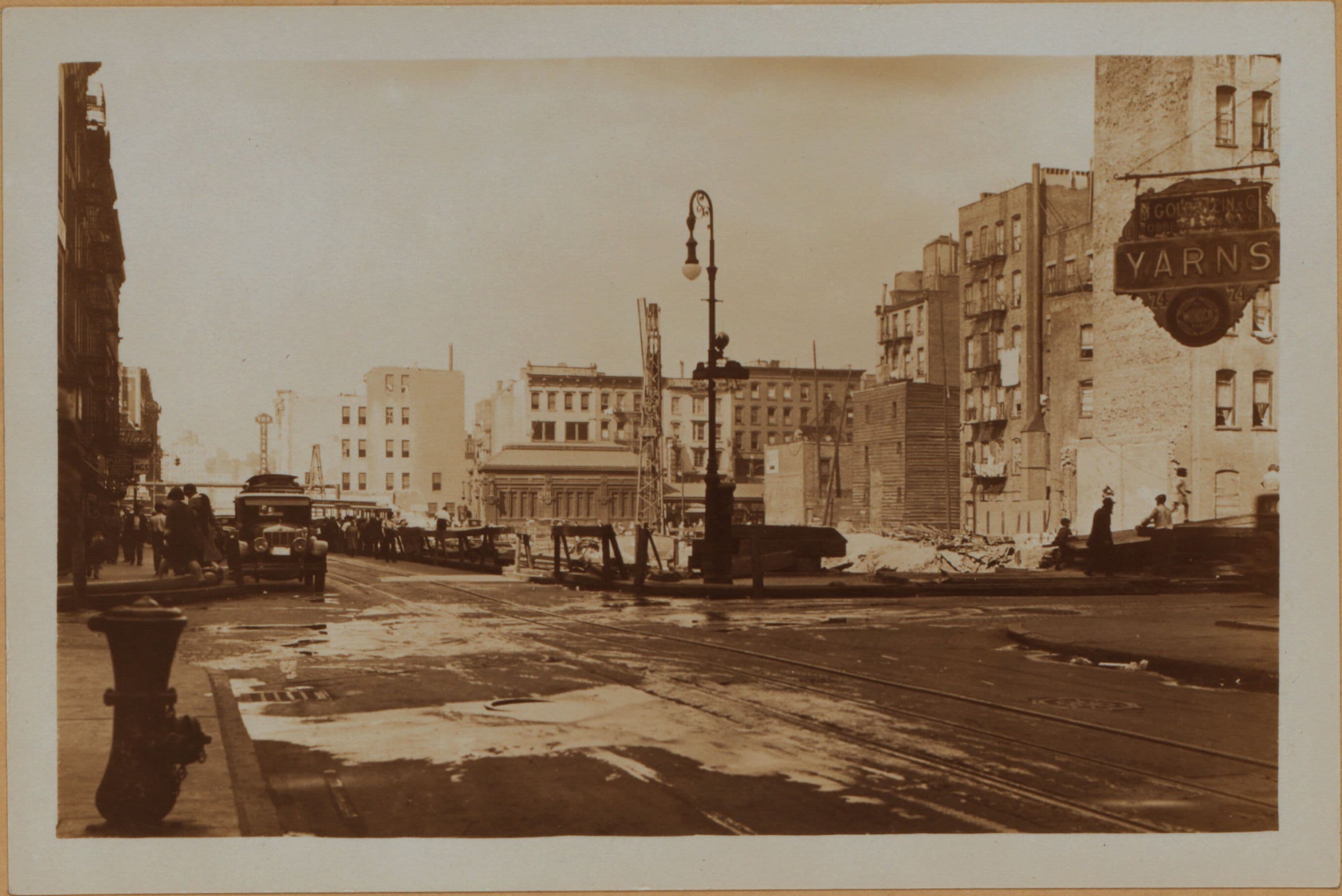 Manhattan: Essex Street - Broome Street, 1930