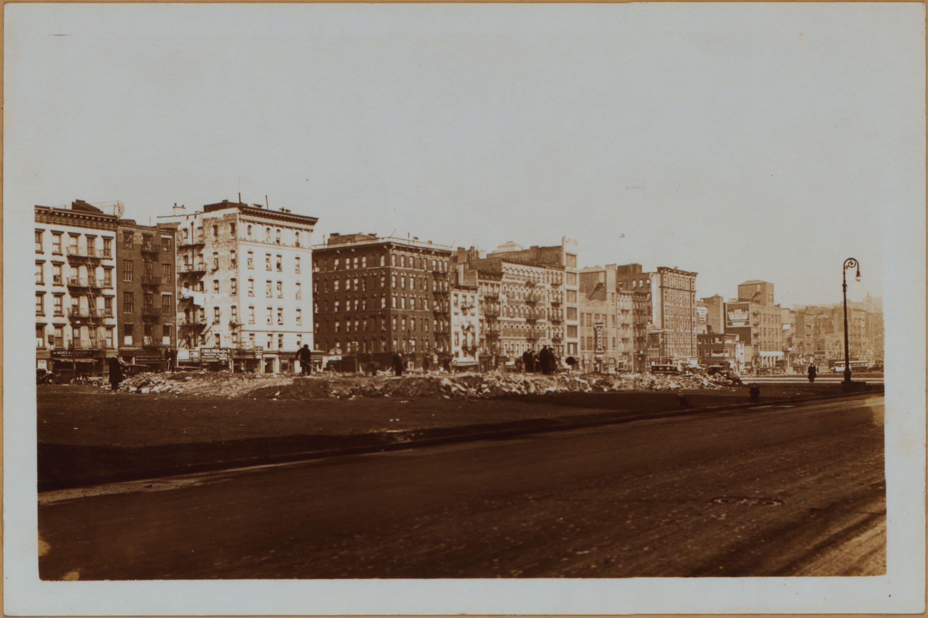 Manhattan: Chrystie Street - Canal Street, 1934