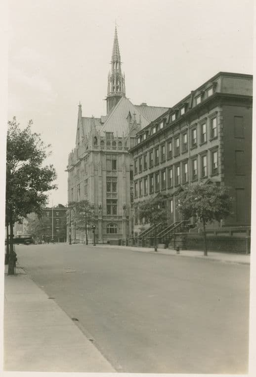 Lafayette Avenue - Clinton Avenue looking west, 1941-09-19