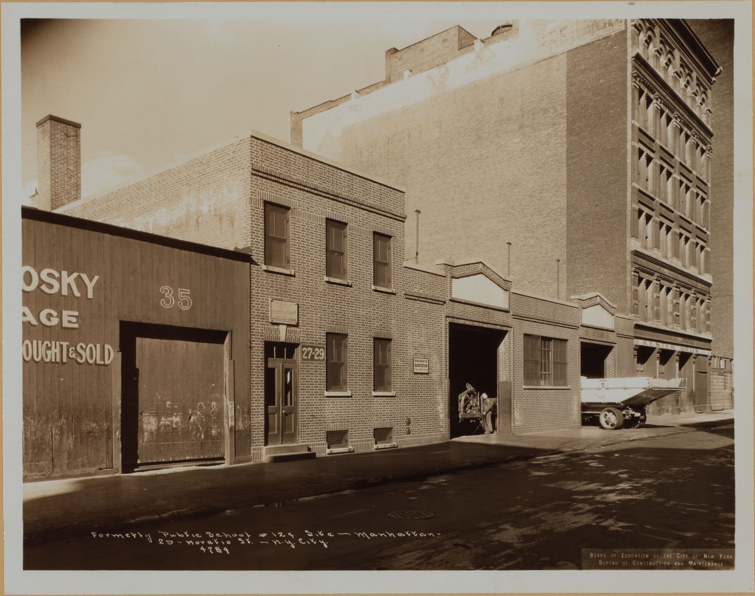 Manhattan: Horatio Street - 4th Street (West), 1920