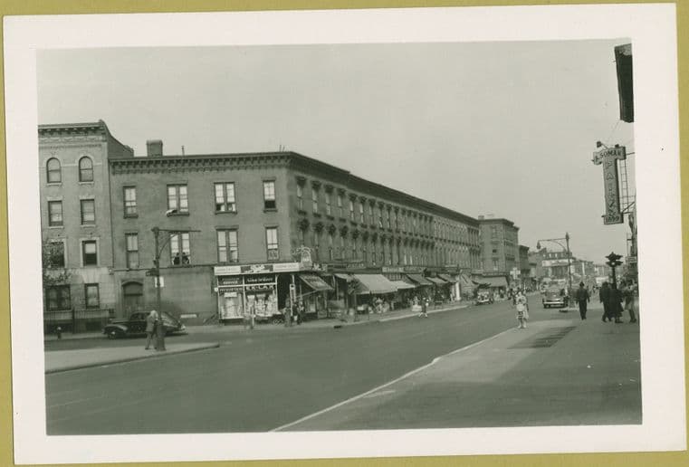 Fulton Street - Washington Avenue looking east