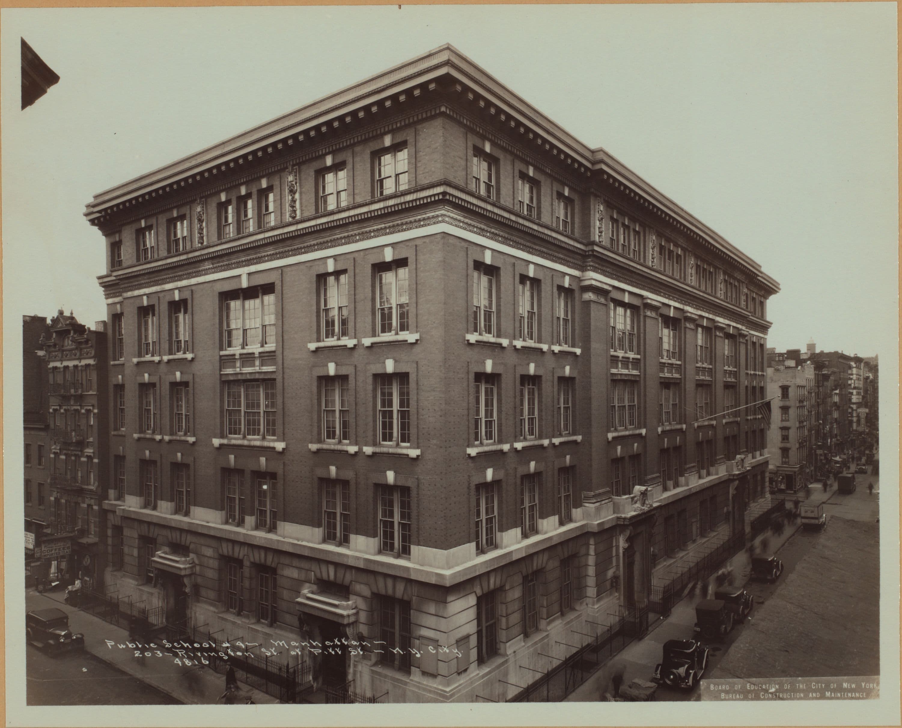 Manhattan: Rivington Street - Pitt Street