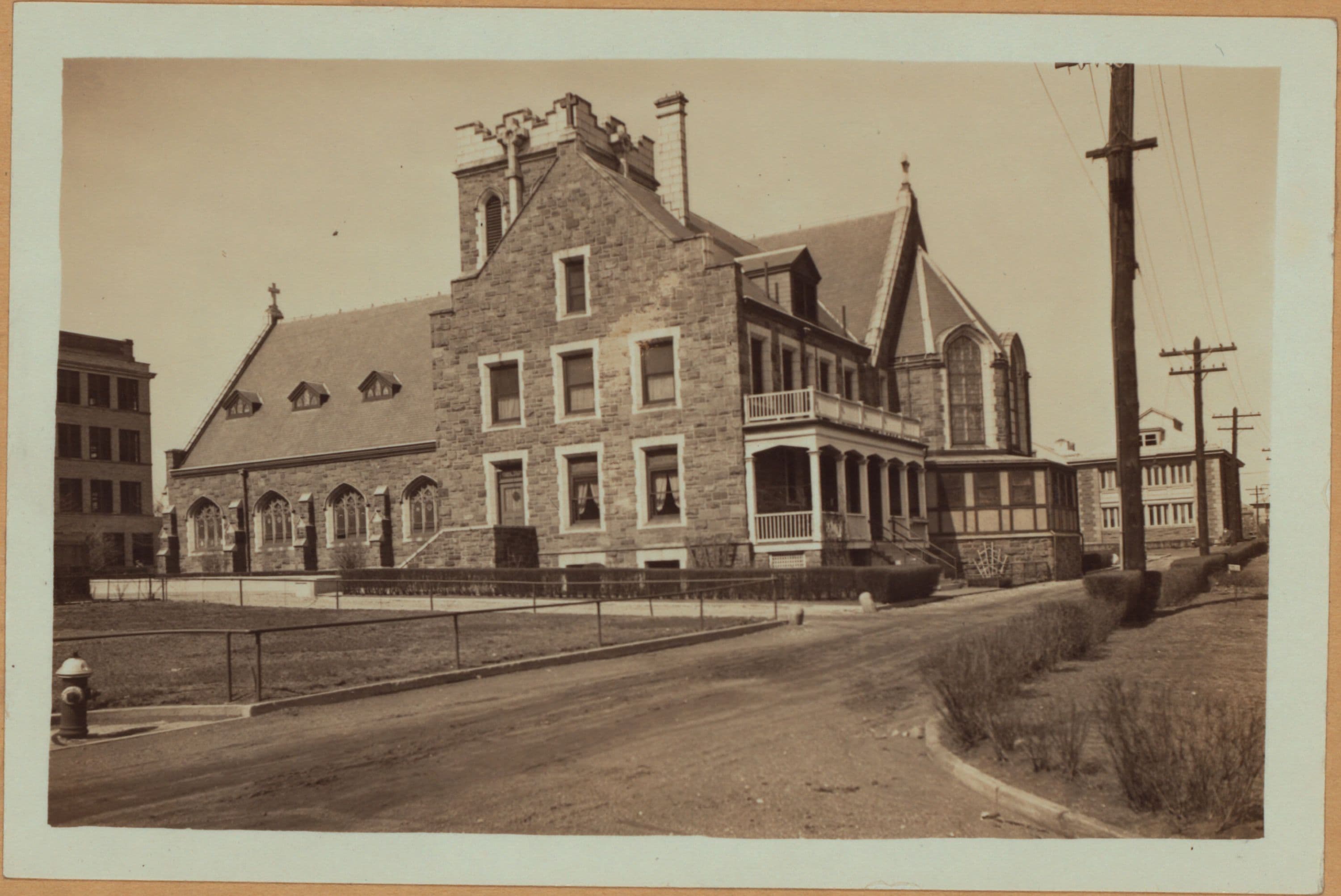 Manhattan: Welfare Island - Catholic Church.