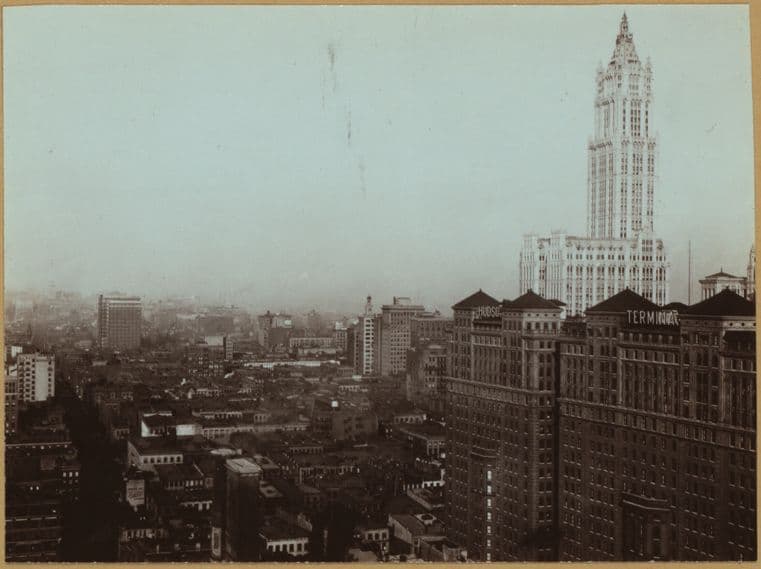 General view - West side of Lower Manhattan.