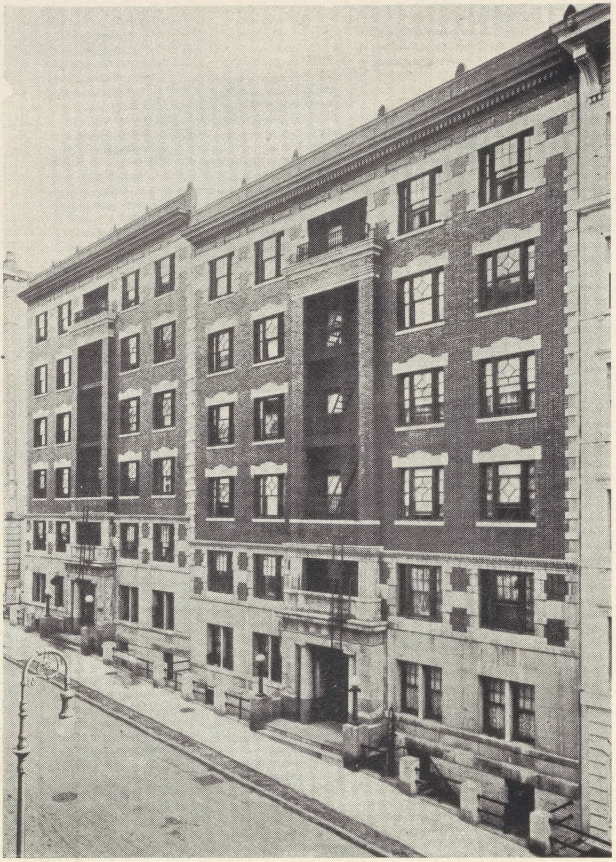 El Morro and Miramar, 606 and 612 West 137th Street; Plan of first floor; Plan of upper floors., 1908