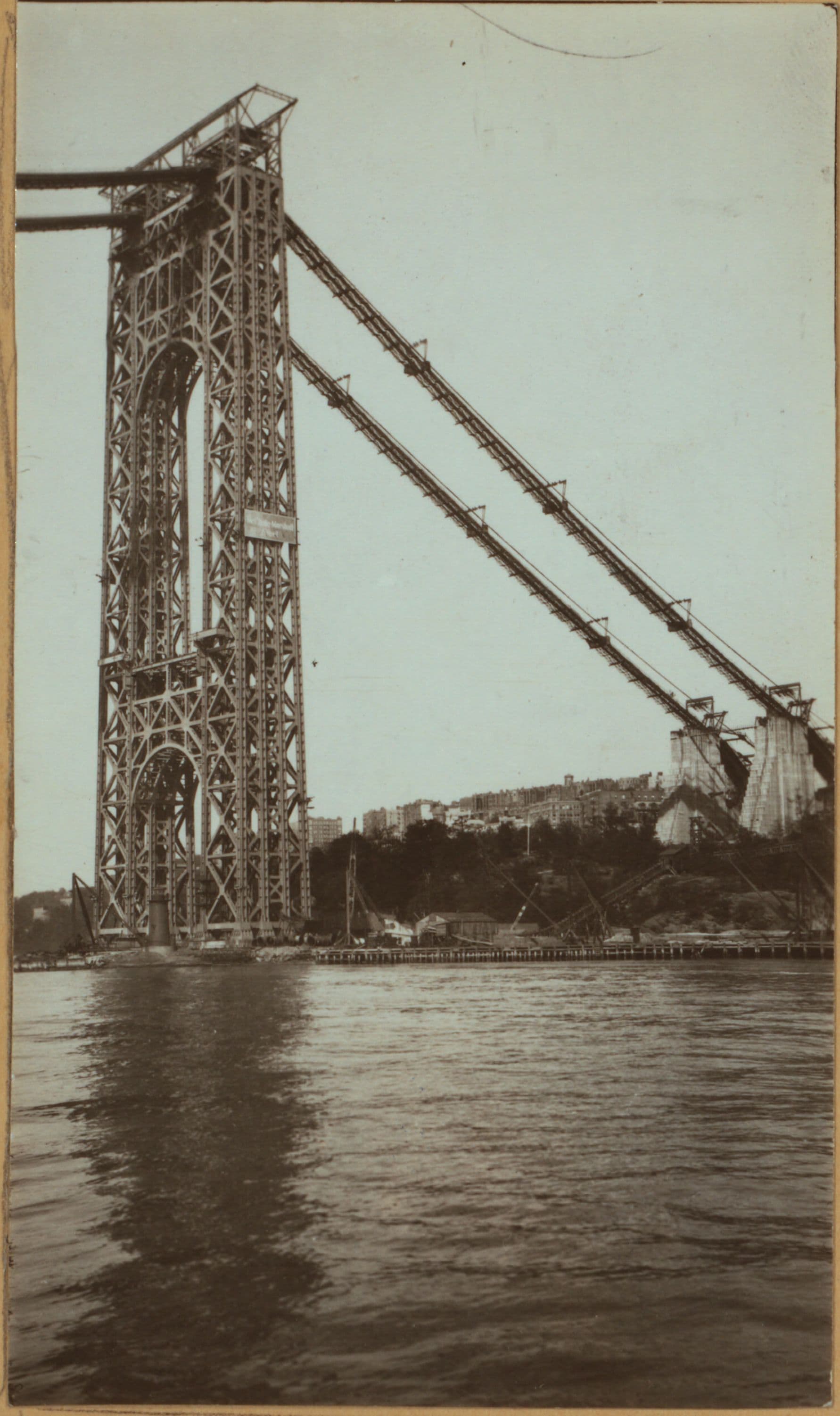 Bridges - George Washington Bridge - [North (Hudson) River.], 1930