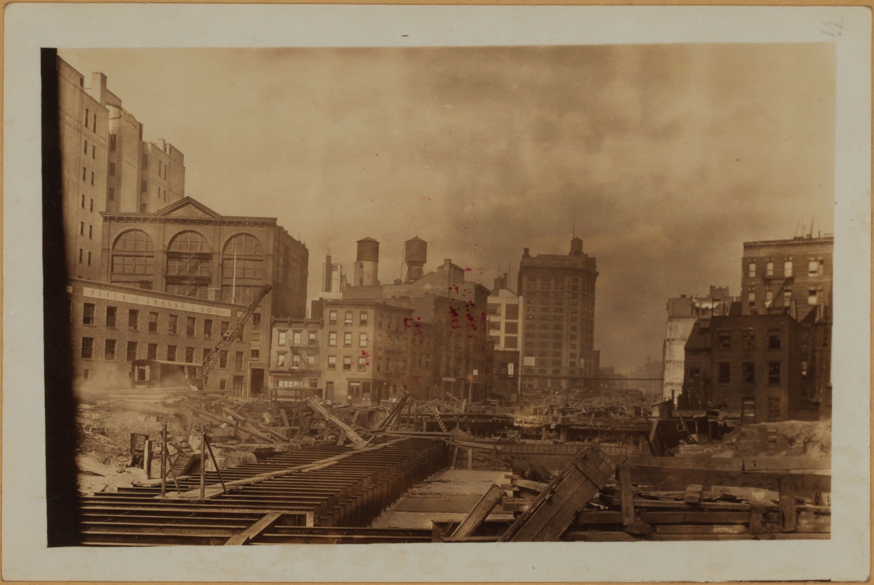 Manhattan : 6th Avenue Extension - North Canal Street., 1927–1929