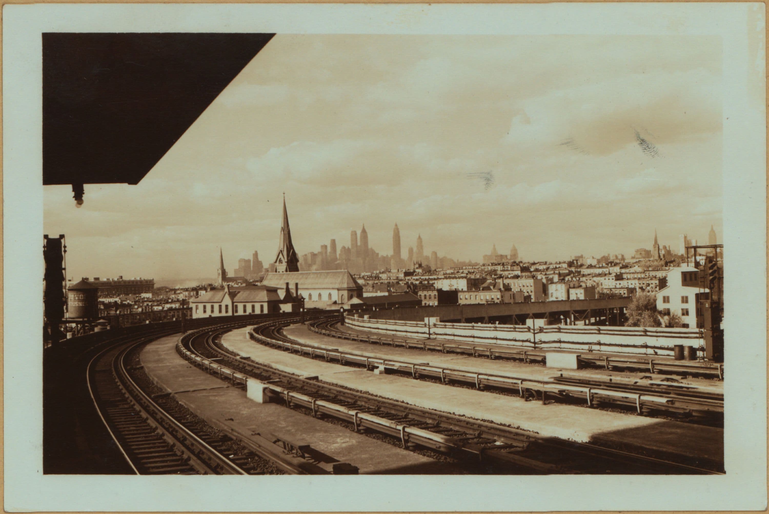 General view - Brooklyn - 9th Street - Smith Street station - [8th Avenue Line.]
