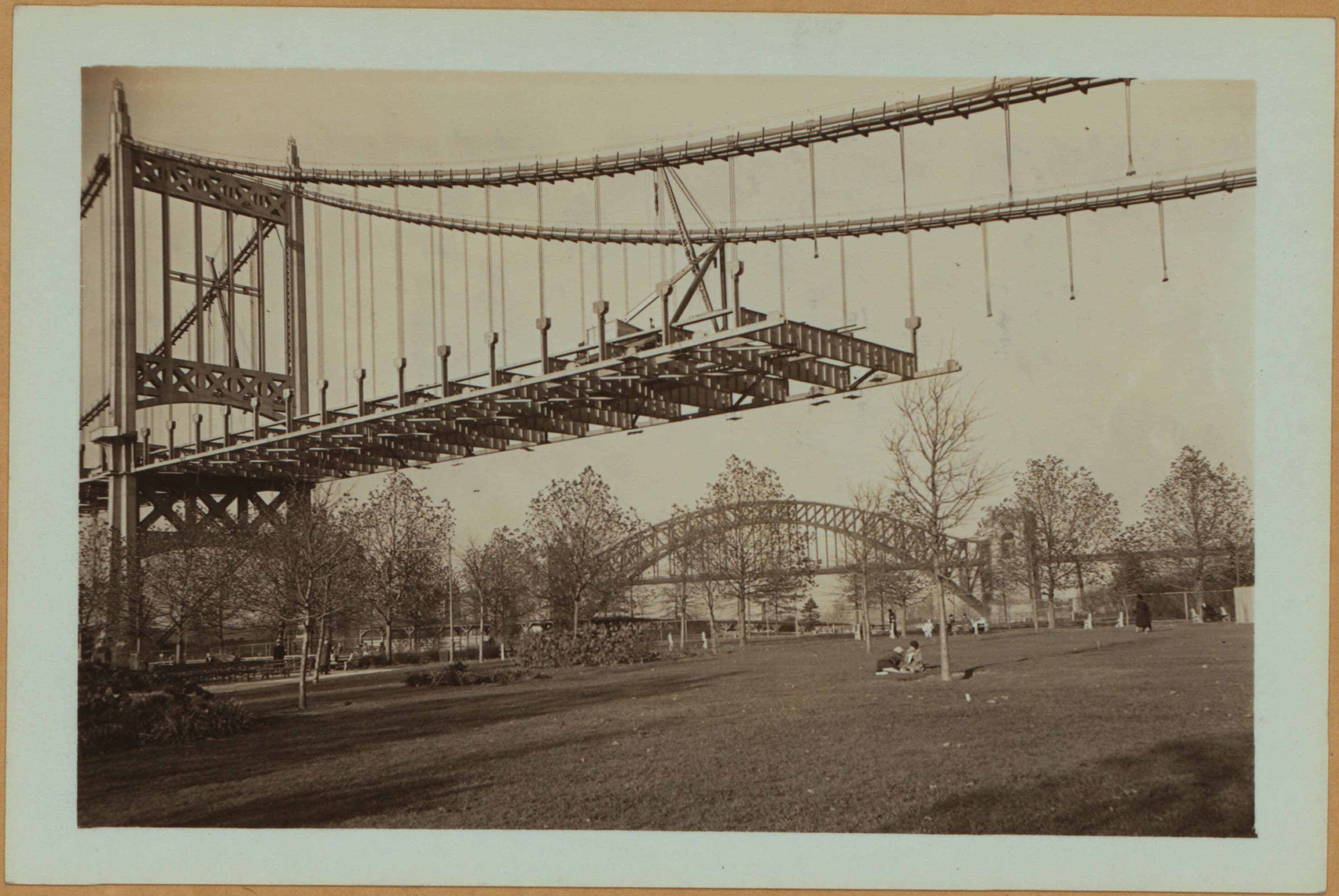 Bridges - Triborough and Hell Gate Bridges - [Astoria Park, Queens.]