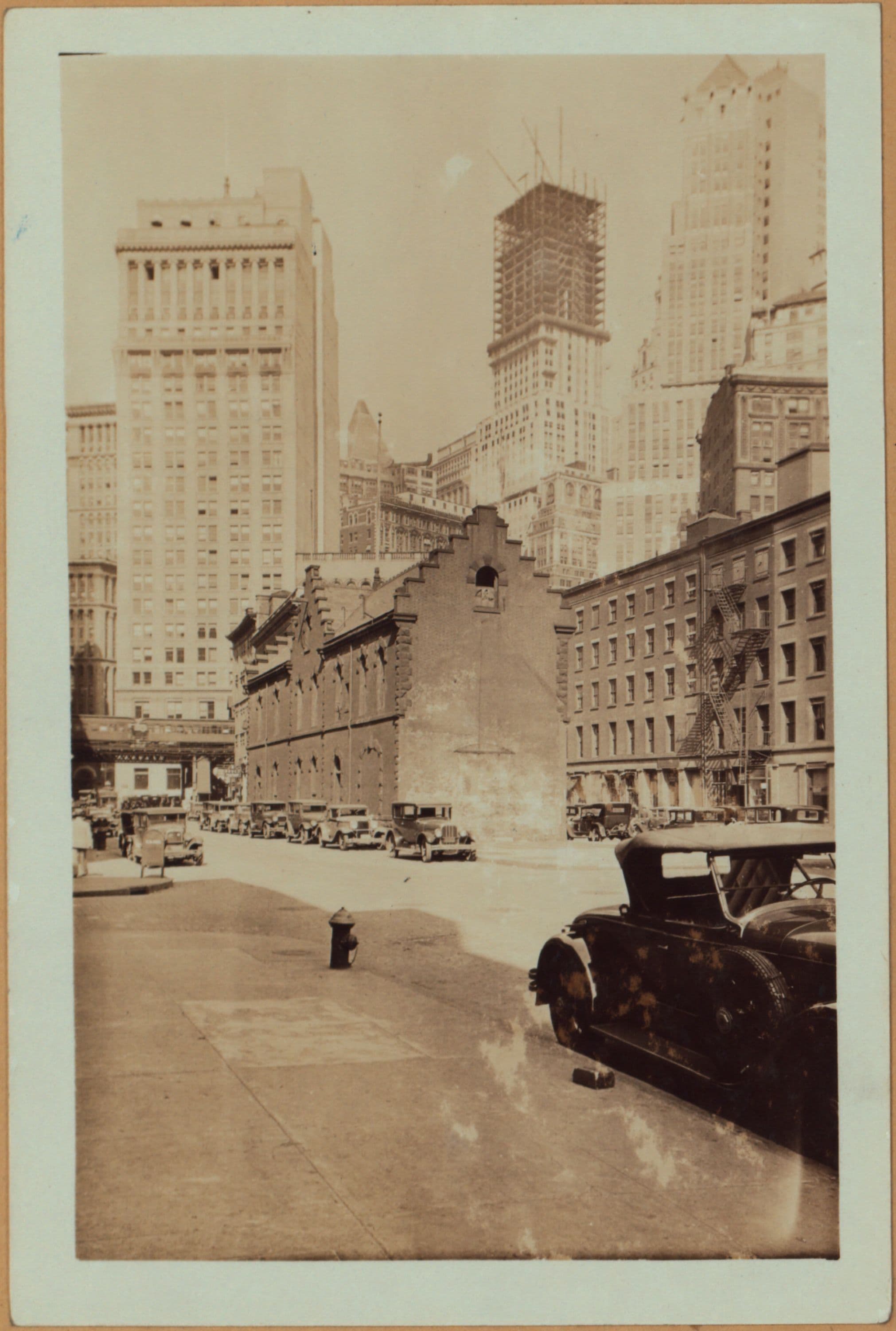 Manhattan: Old Slip - Front Street, 1929