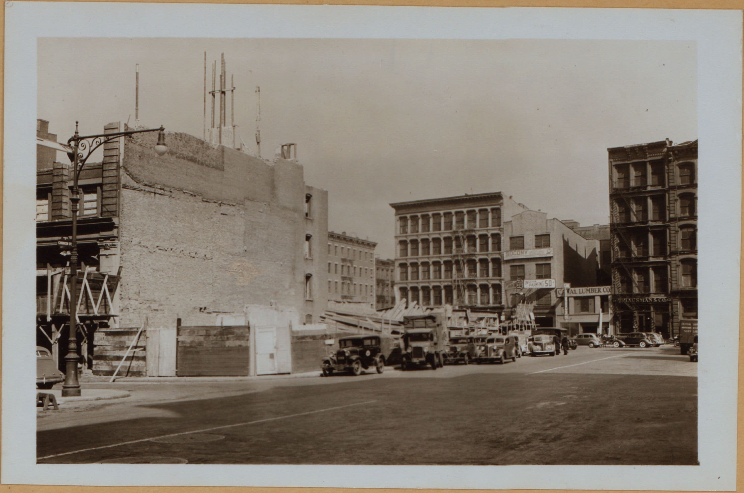 Manhattan: Church Street - Lispenard Street
