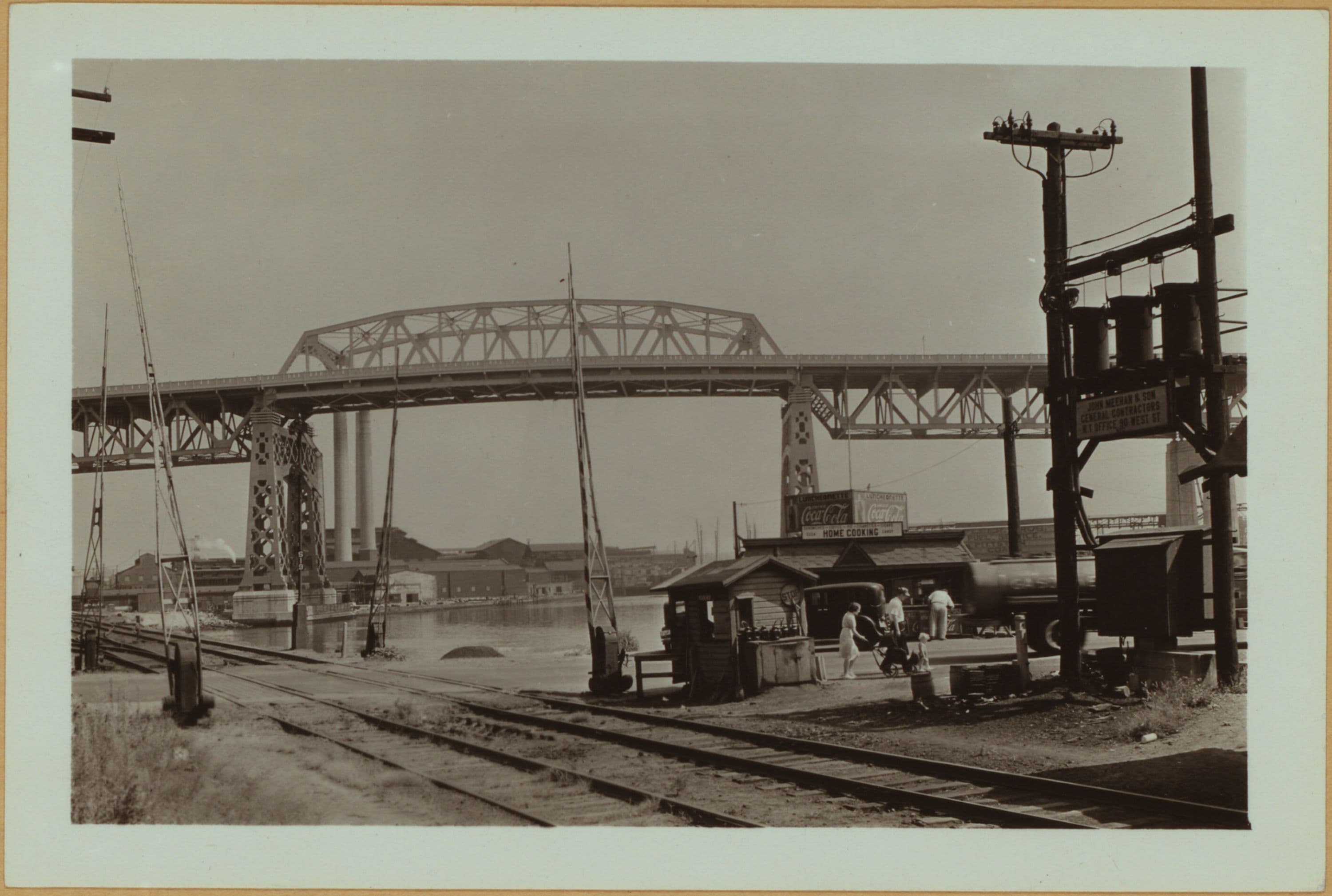 Bridges - Kosciusko Bridge over Newtown Creek in Brooklyn.