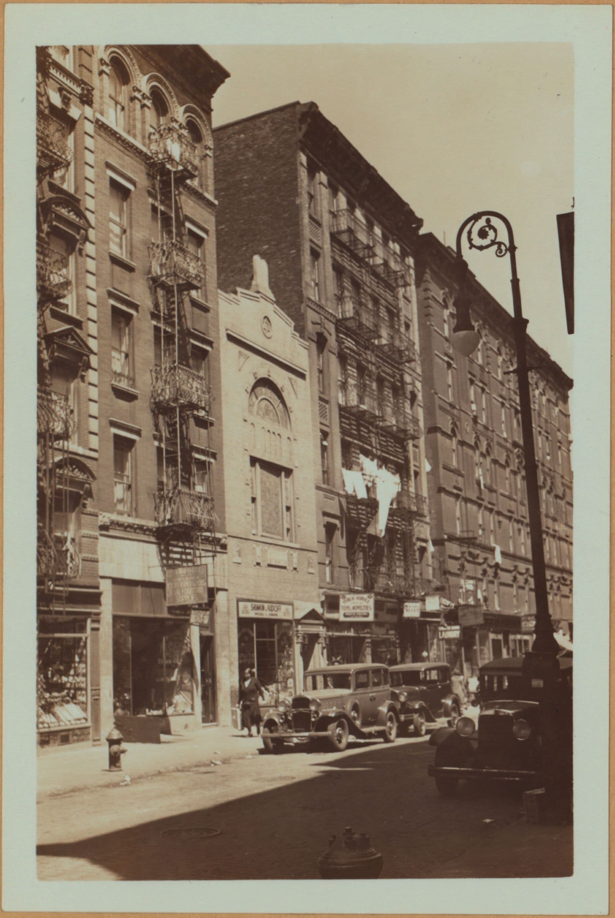 Manhattan: Ludlow Street - Delancey Street, 1934