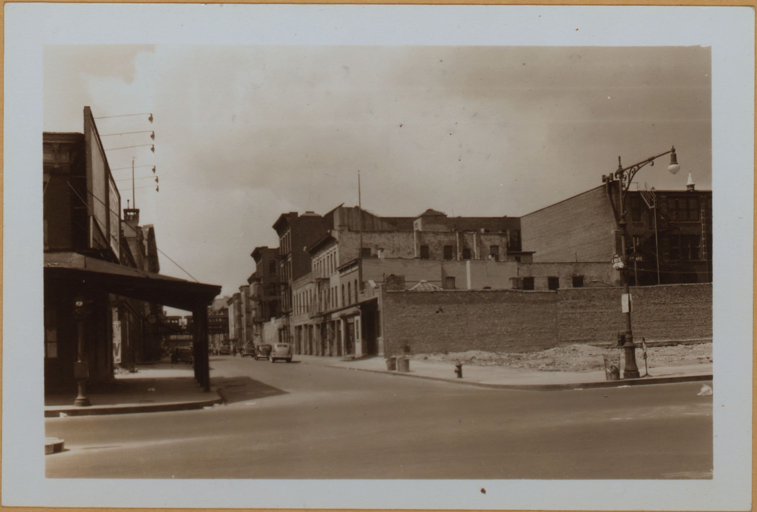 Manhattan: 1st Ave. - 103rd St., 1940