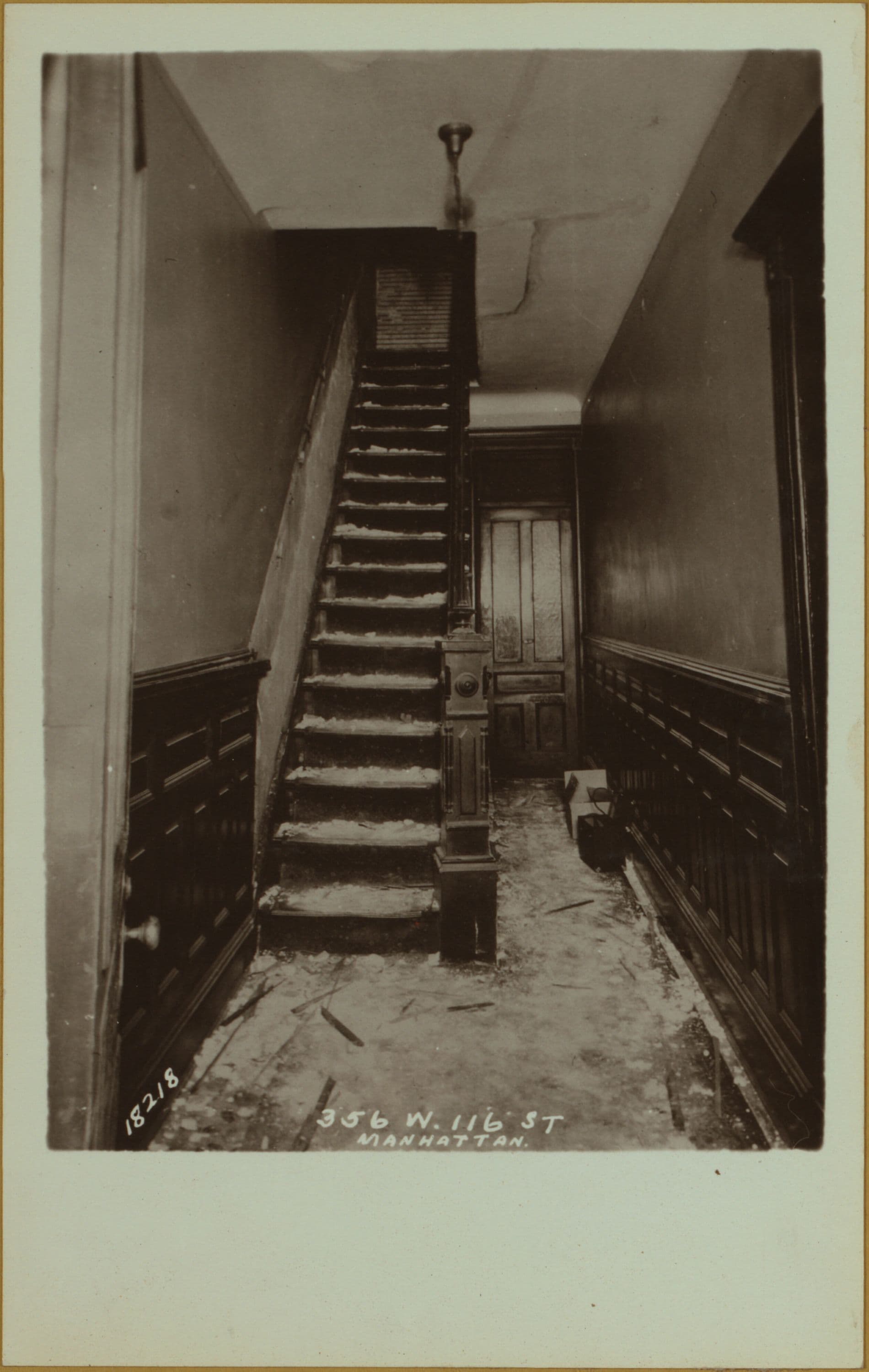 Social conditions - [Tenement conditions - NYC Housing Authority, Slum Clearance program.]