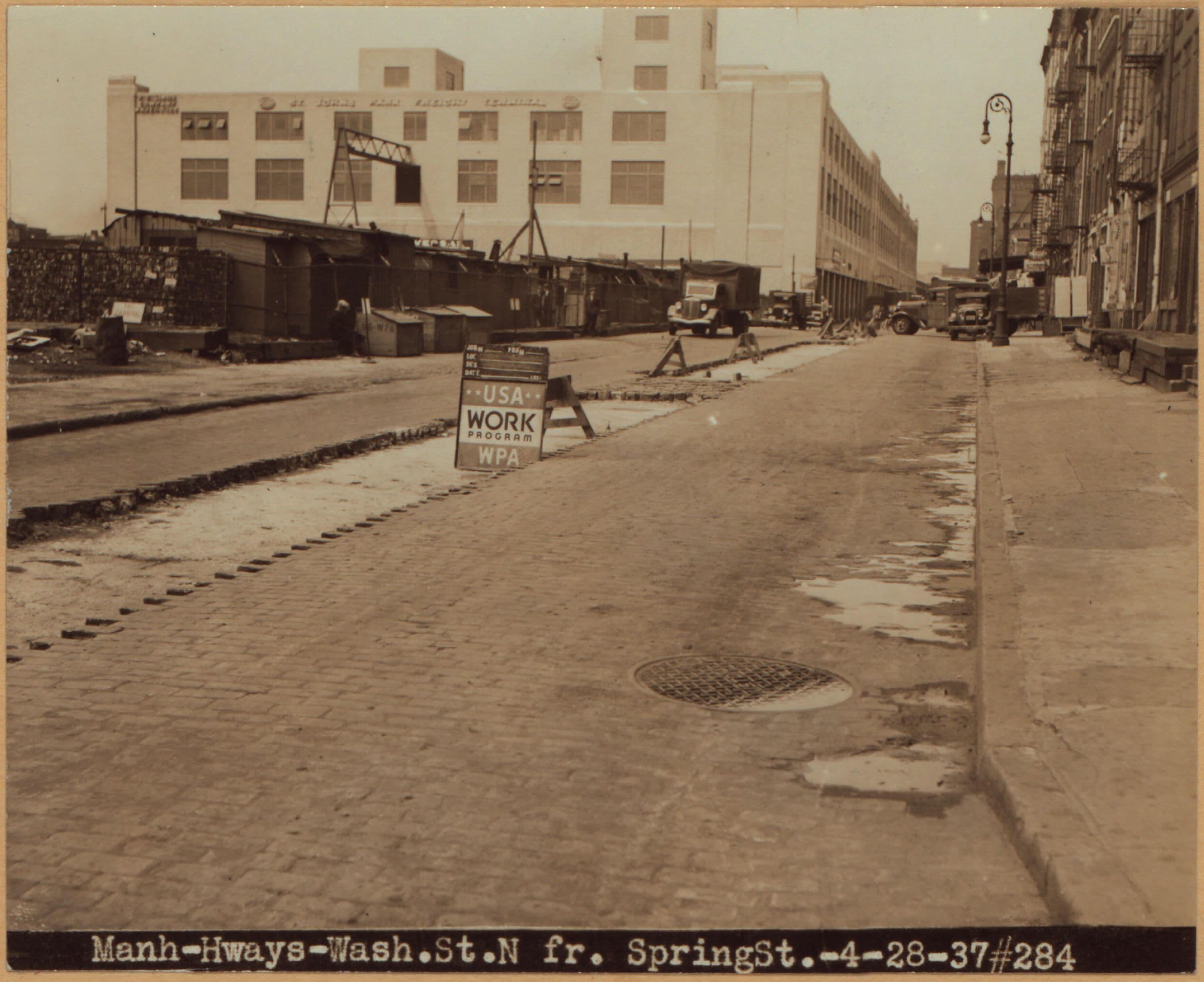 Manhattan: Washington Street - Spring Street