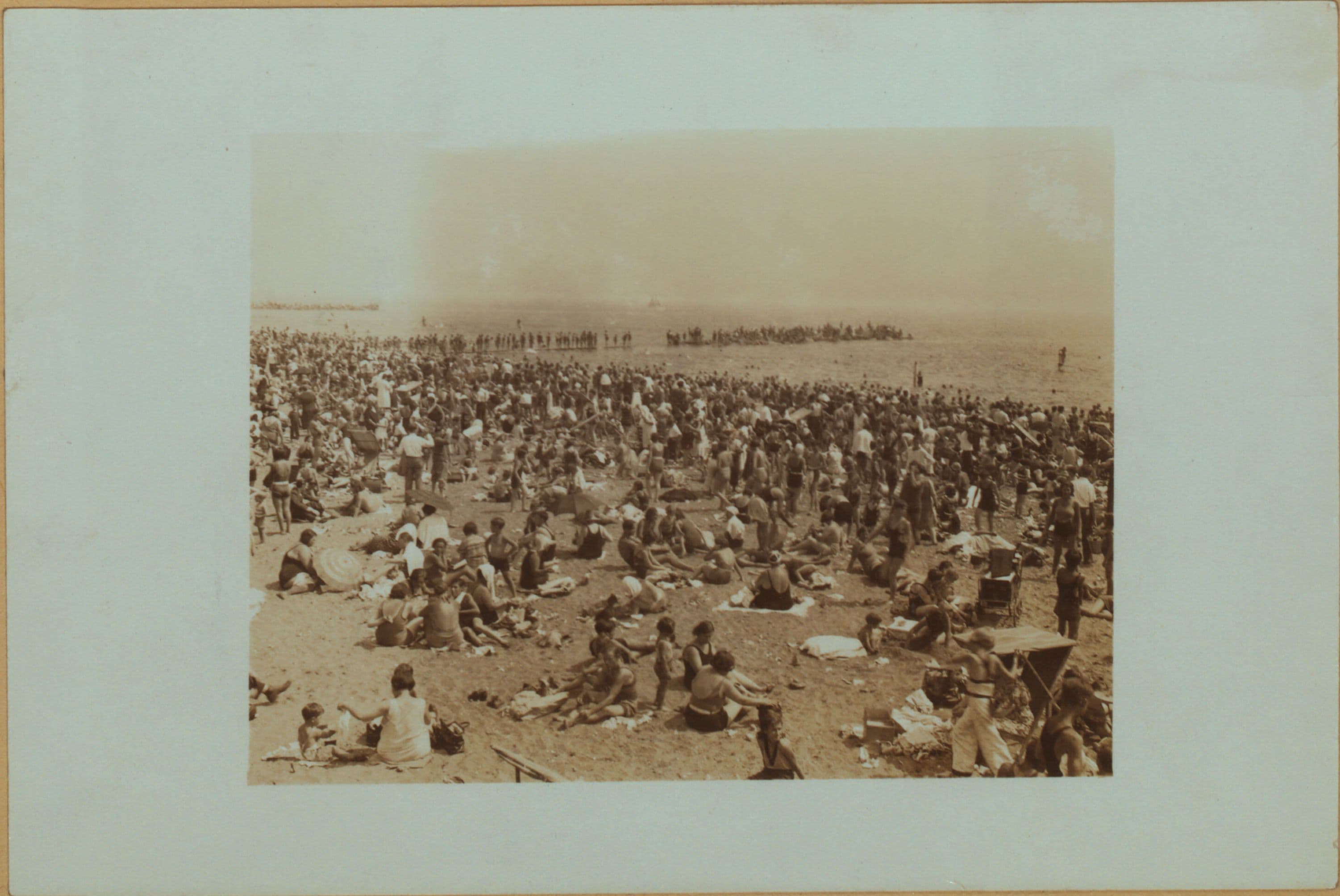 Islands - Coney Island beach - [Sunbathers.]