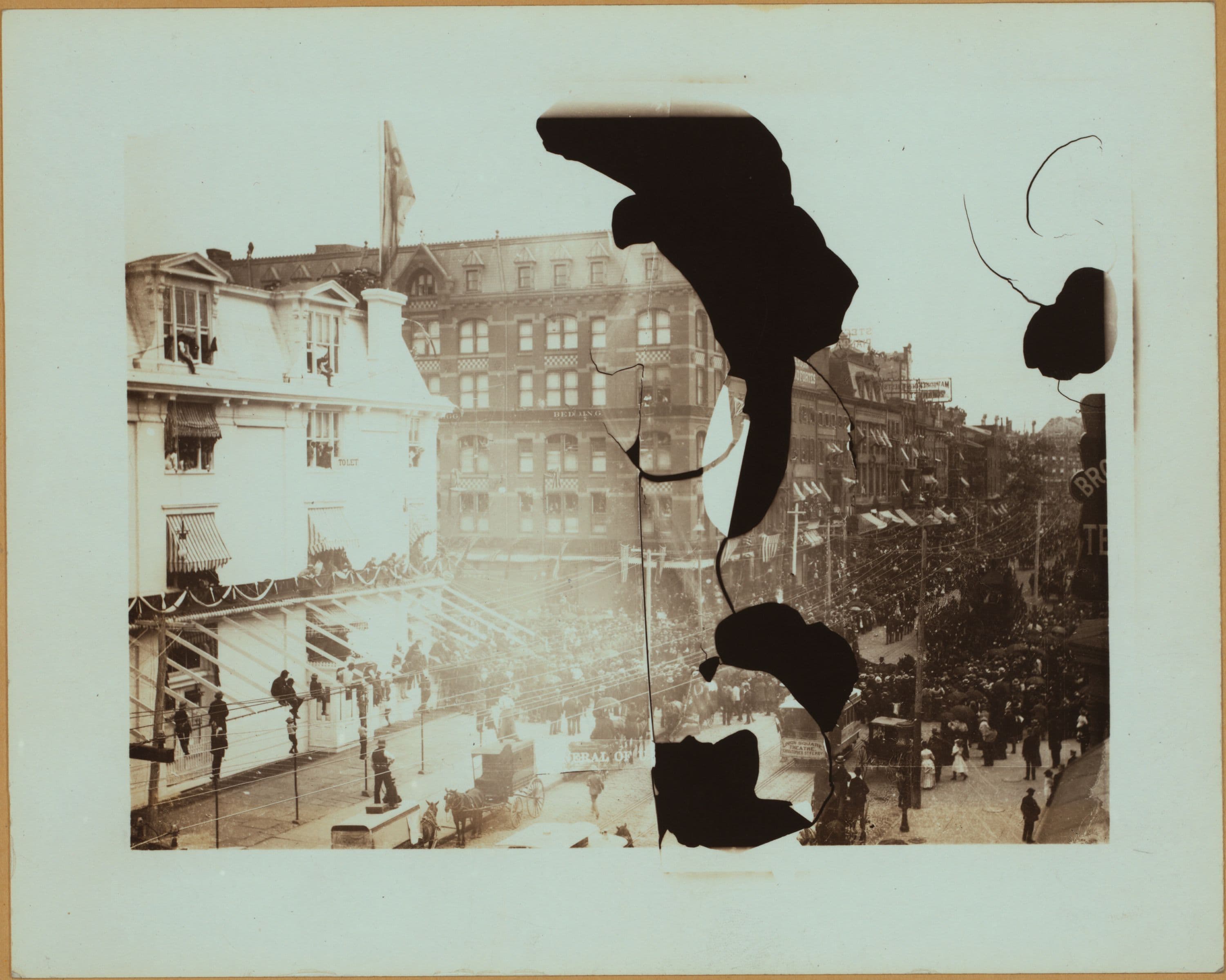 Celebrations - Parades - Municipal events - Funeral: General U. S. Grant., 1885; 1885-08