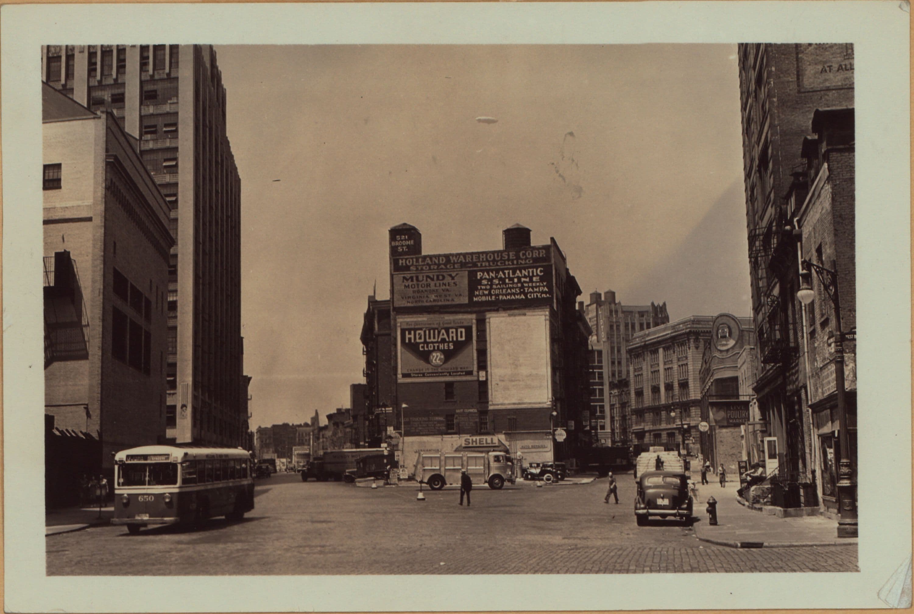 Manhattan: Watts Street - Broadway (West)