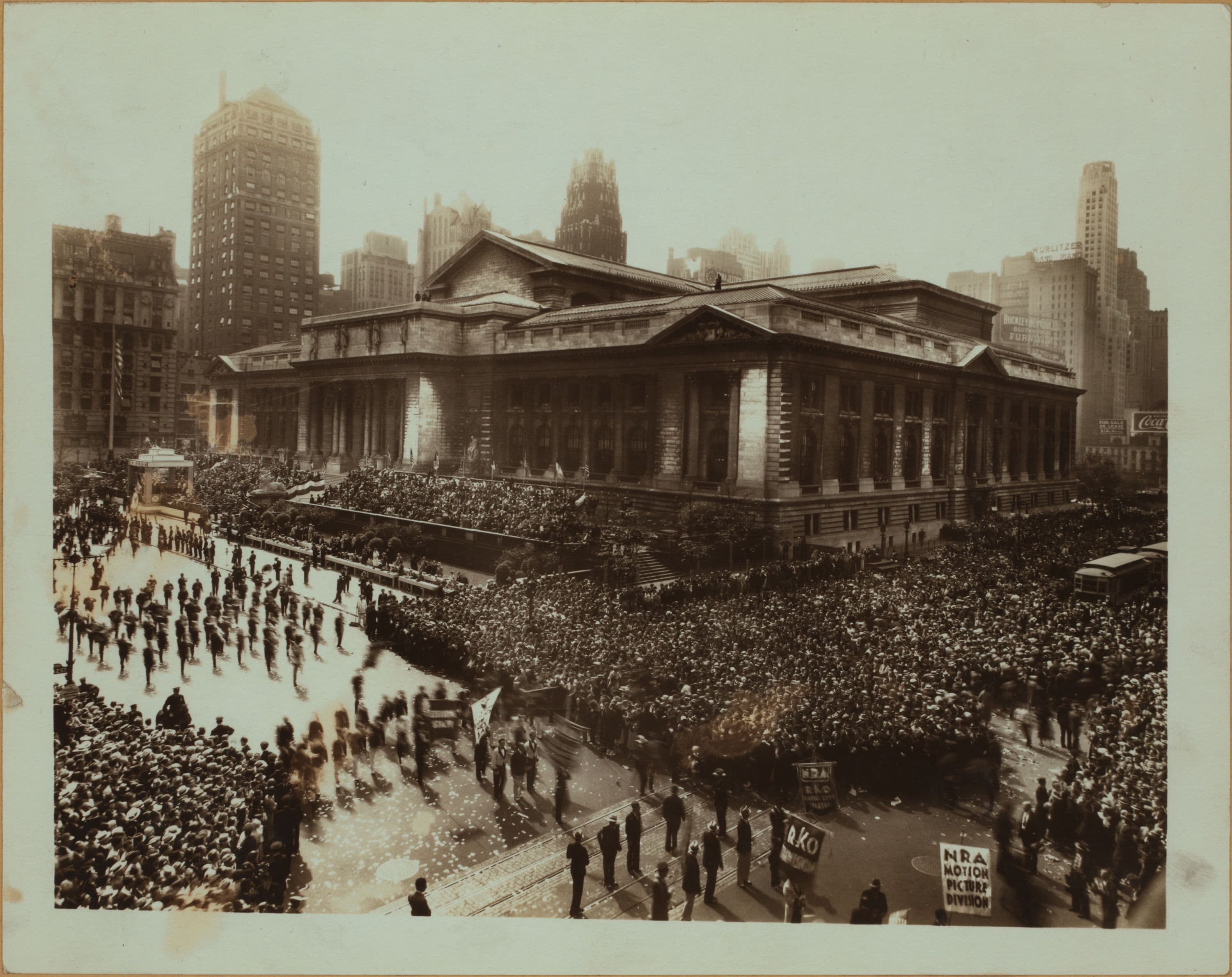Celebrations - Parades - Municipal events - N. R. A. [National Recovery Administration] Day.